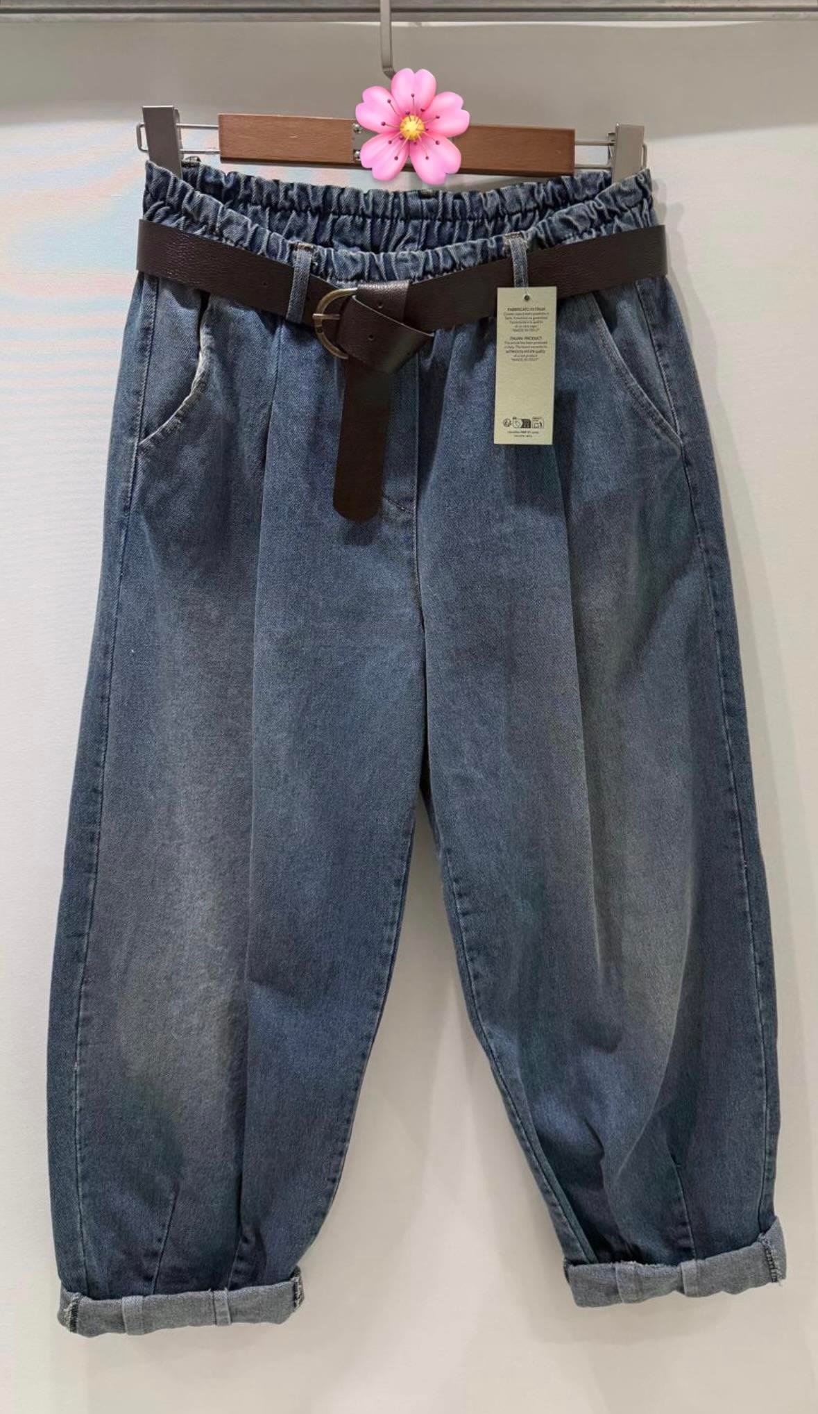 İthal Kot Pantolon Baggy