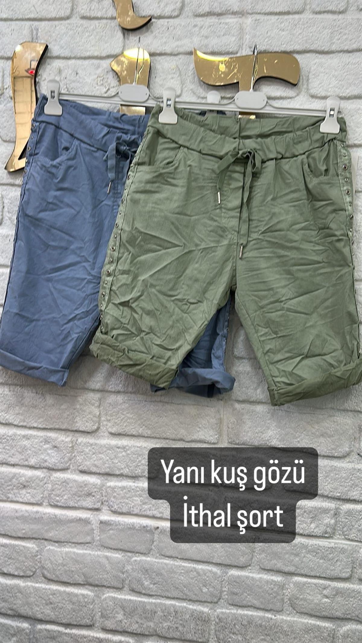 İthal Kuş Gözü Şort