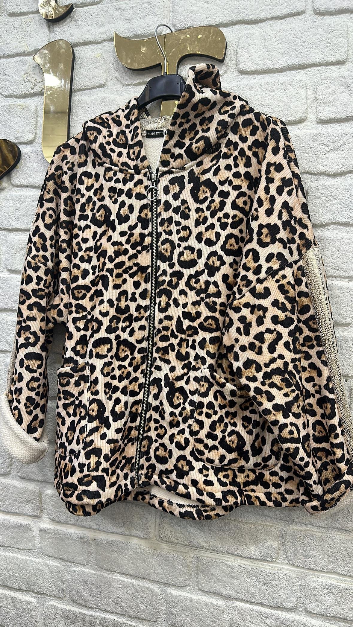 İthal Leoparli Cekett