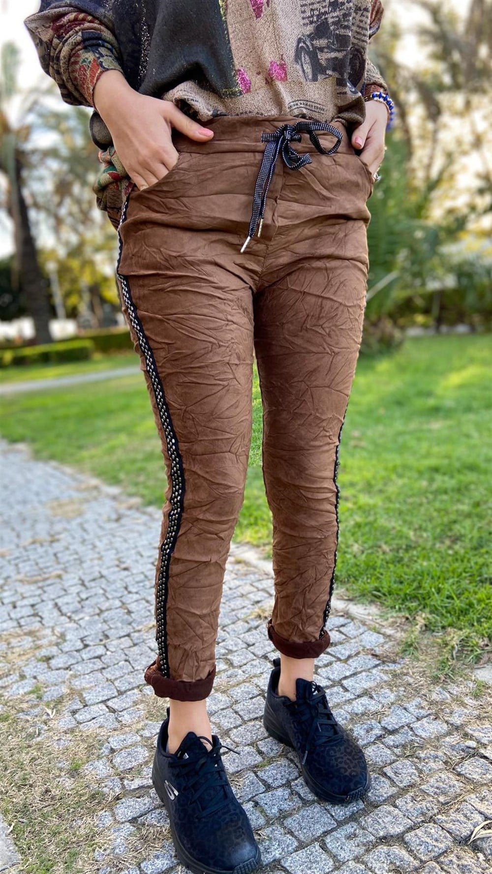 İthal Nubuk Pantolon 