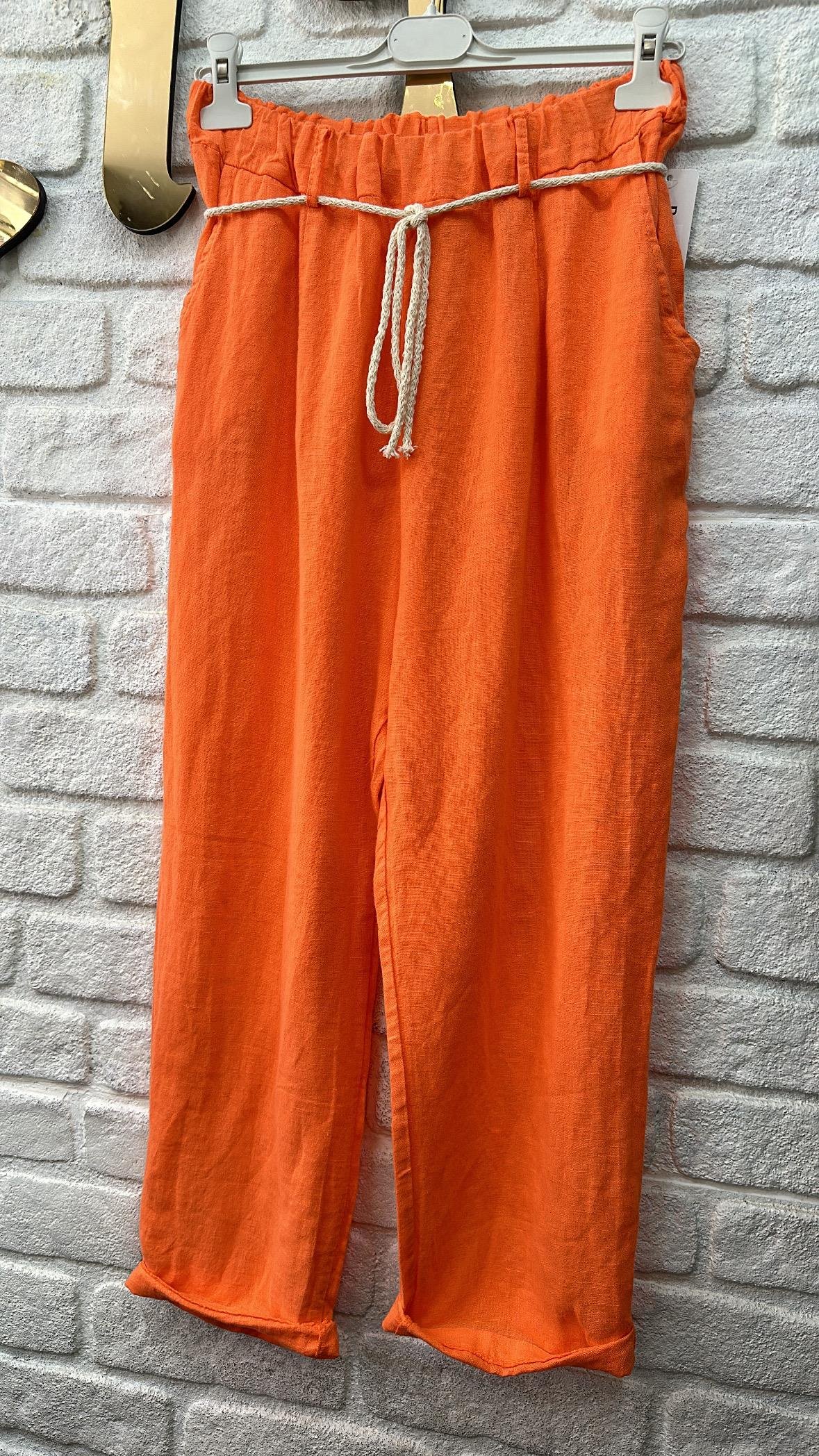 İthal Pantolon Keten 