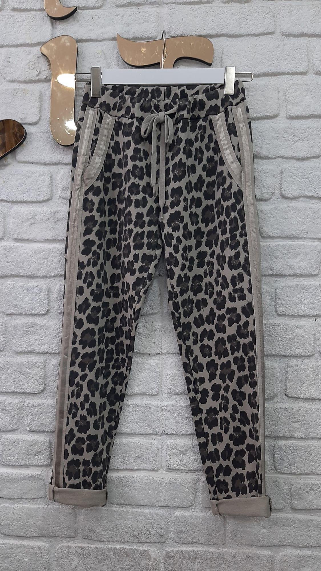 İthal Pantolon Leoparli