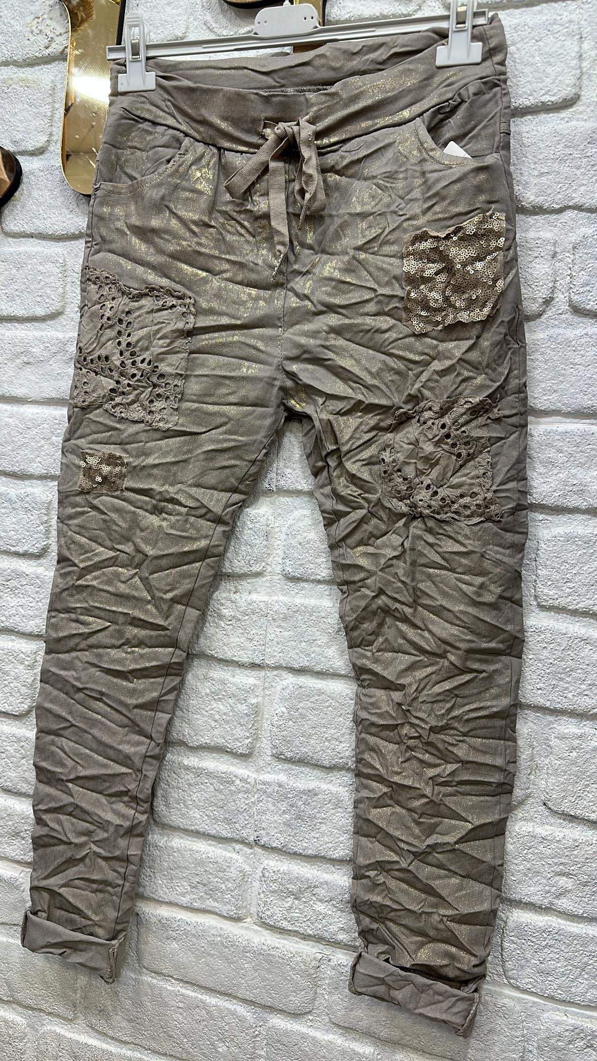 İthal Pantolon Pul Detay