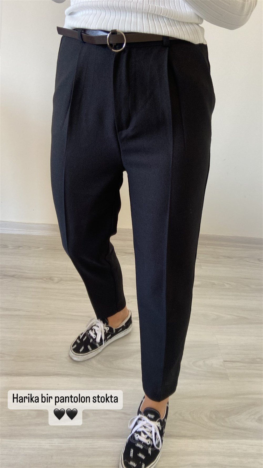 Kemerli Pantolon