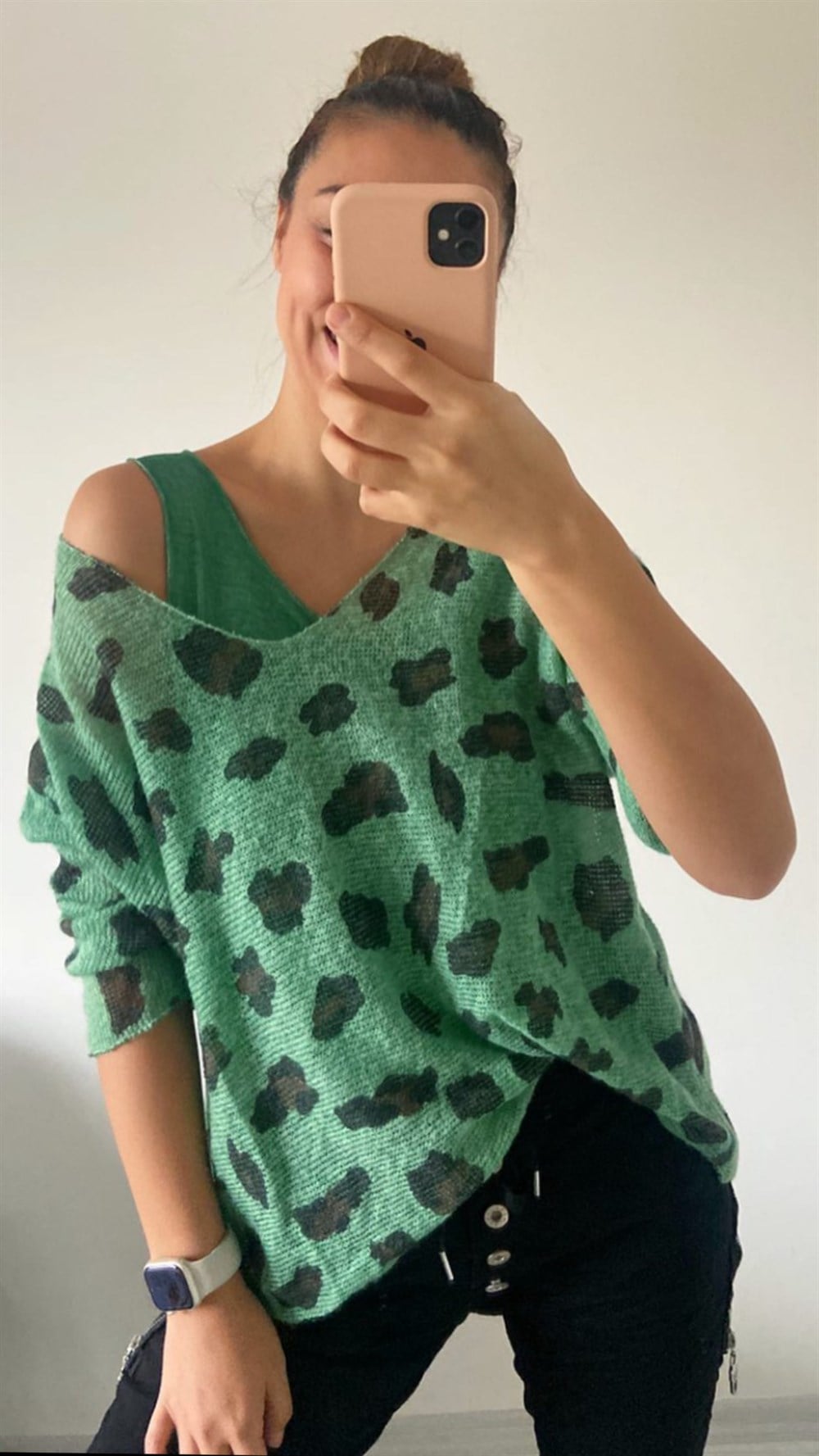 Leopar Desen Kazak