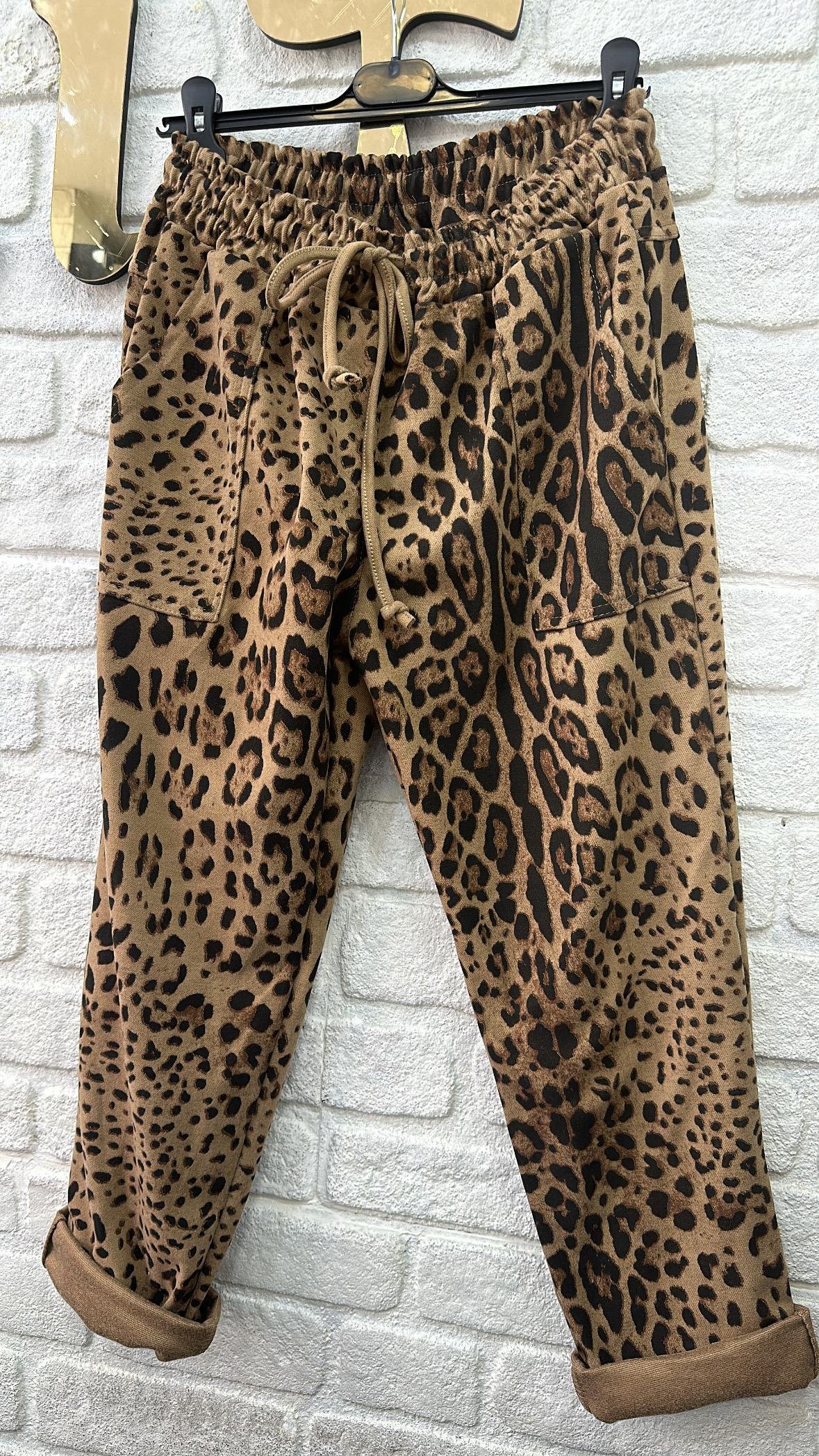 Leopar İthal Pantolon 