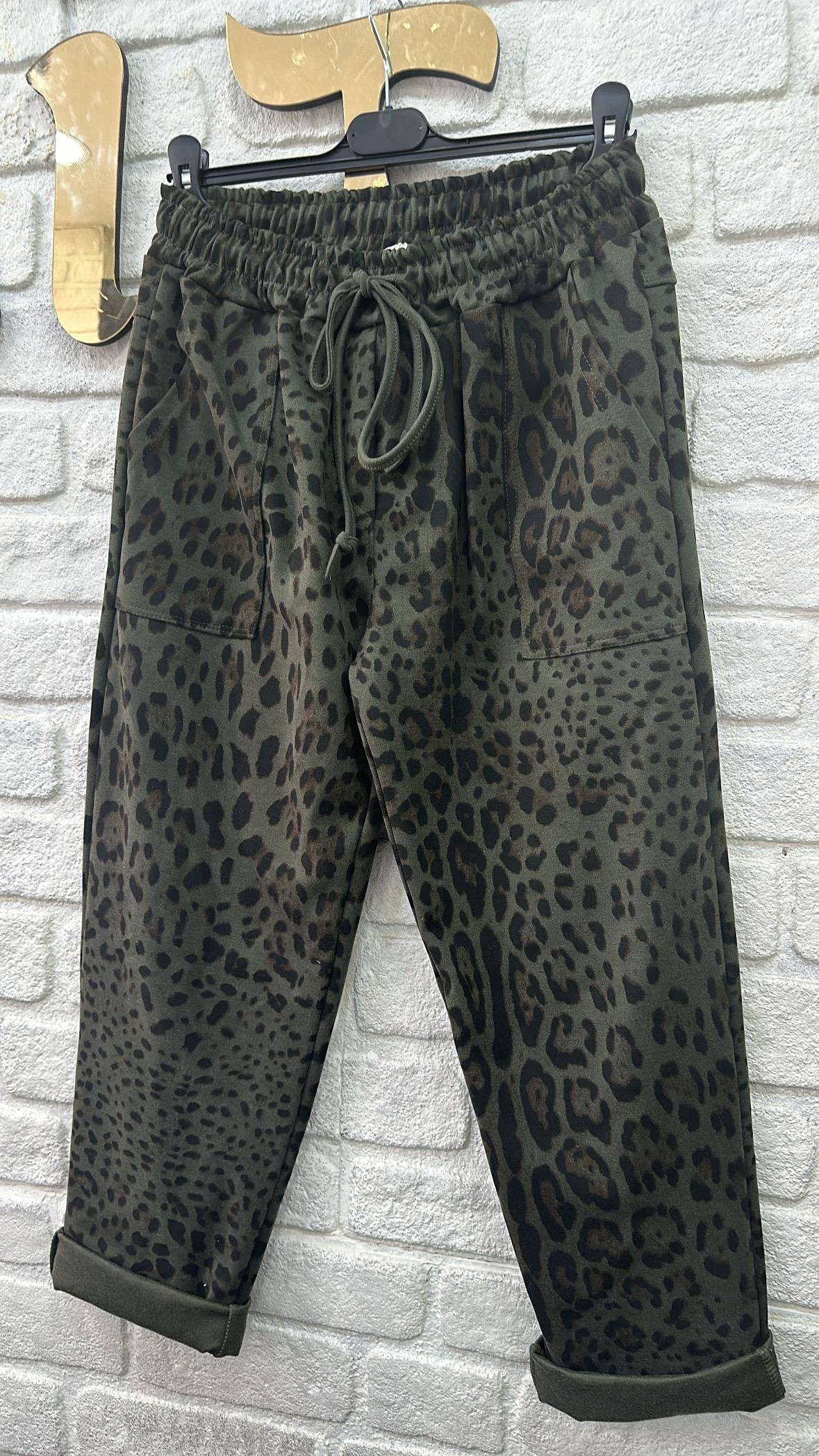 Leopar İthal Pantolon 