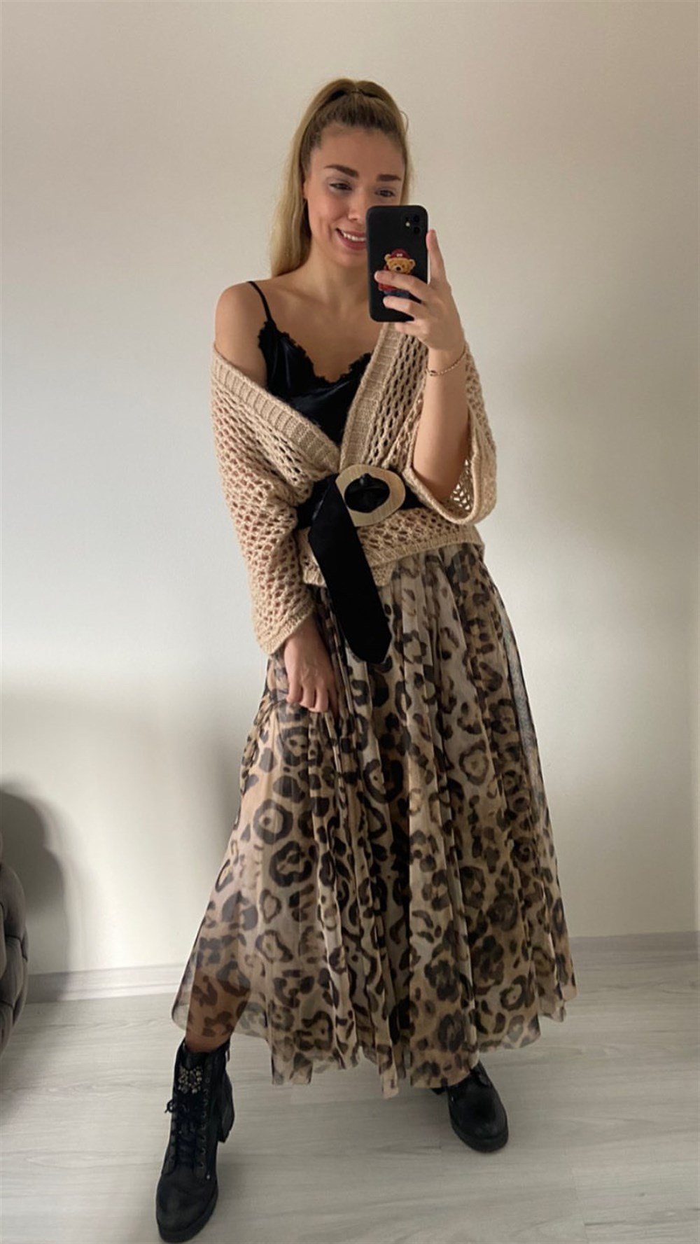 Leoparli Etek