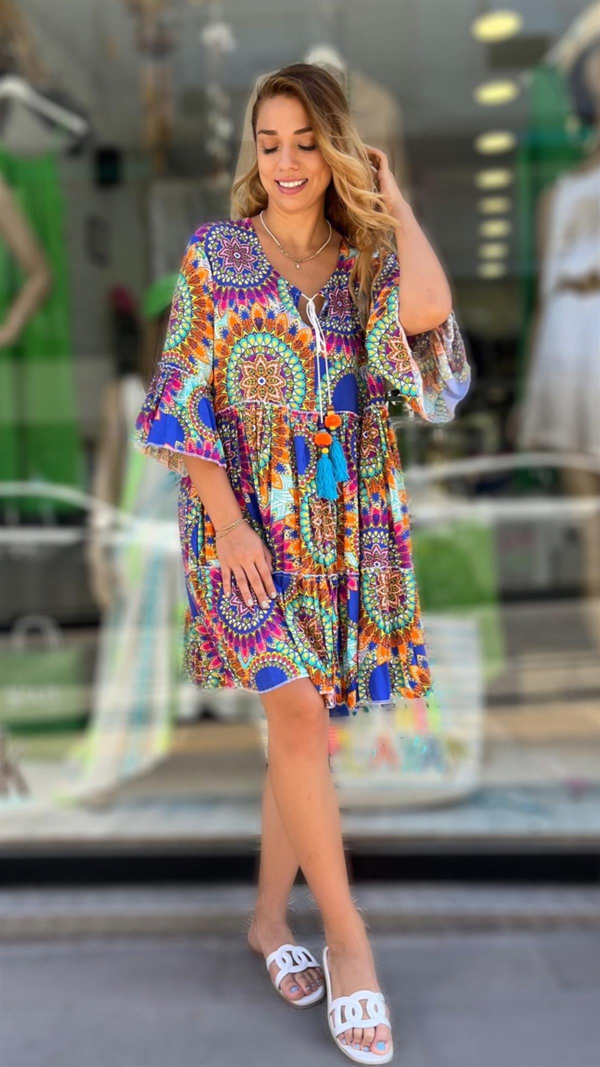 Mandala Desen Elbise 