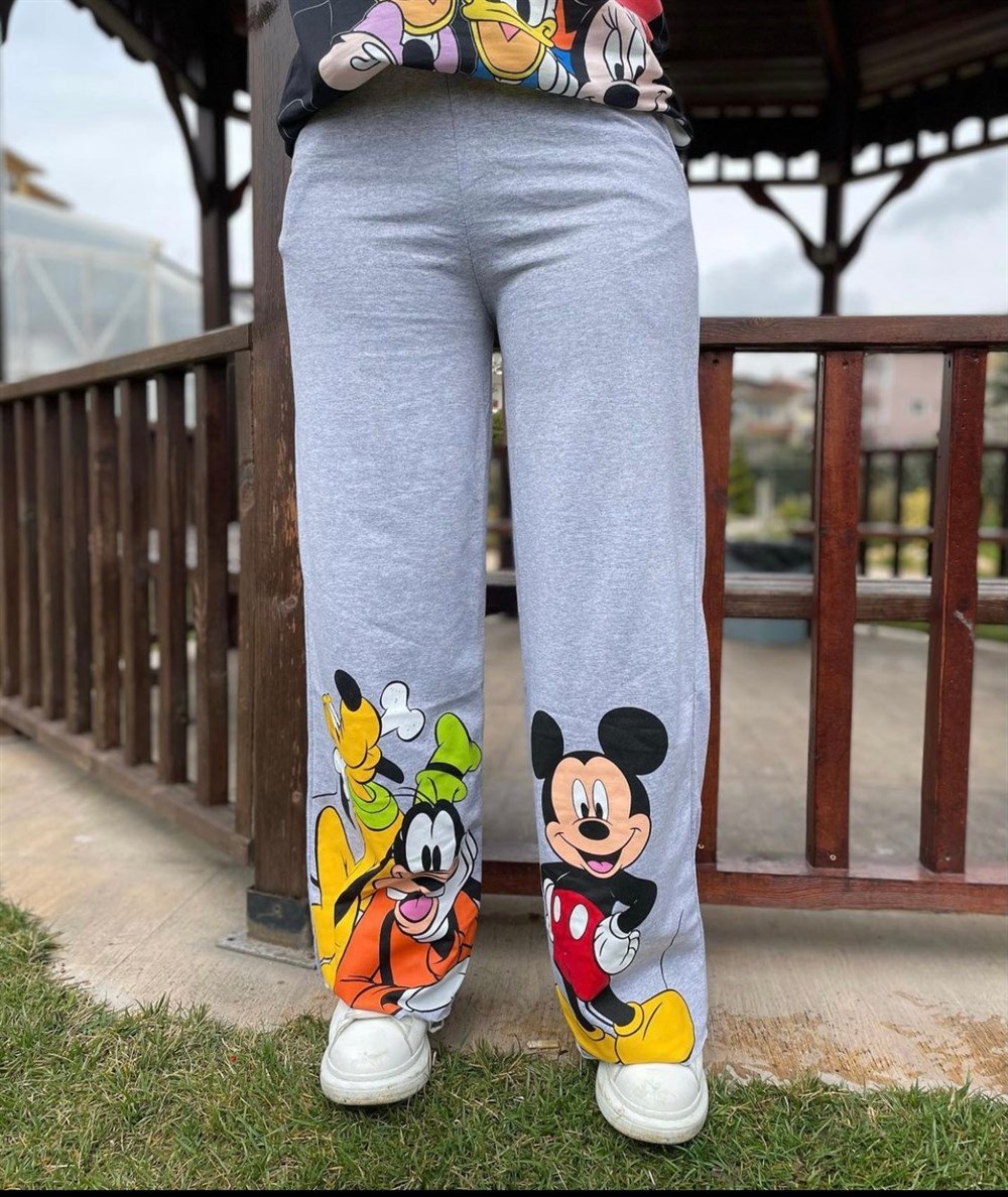 Mickey Bol Paça Eşofman Alt