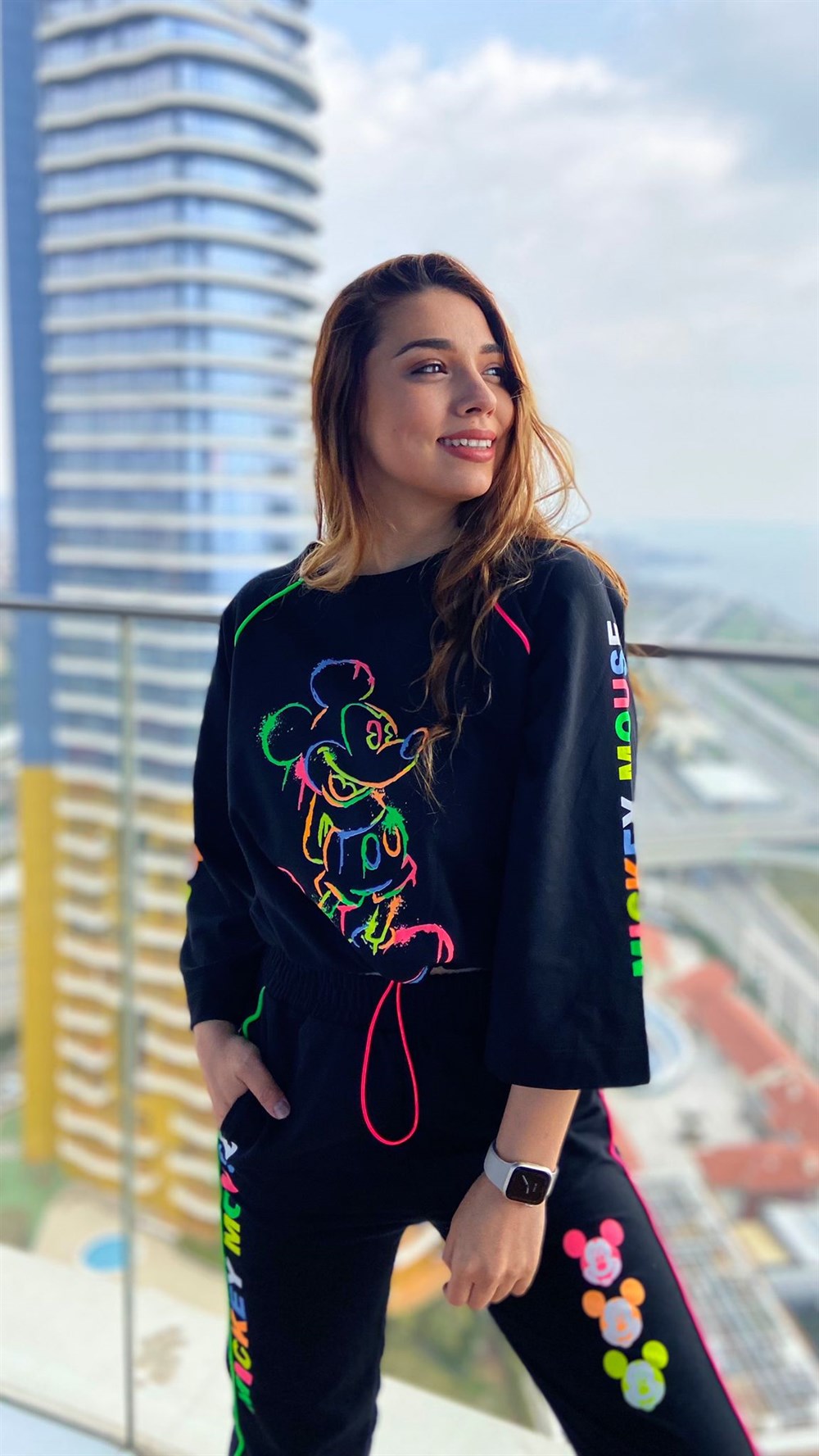 Mickey Eşofman Neon Takımı
