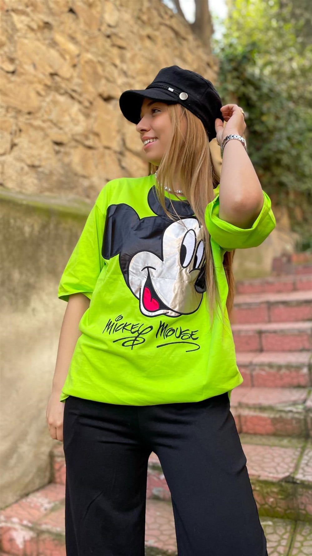 Mİckey Kafa Tshirt