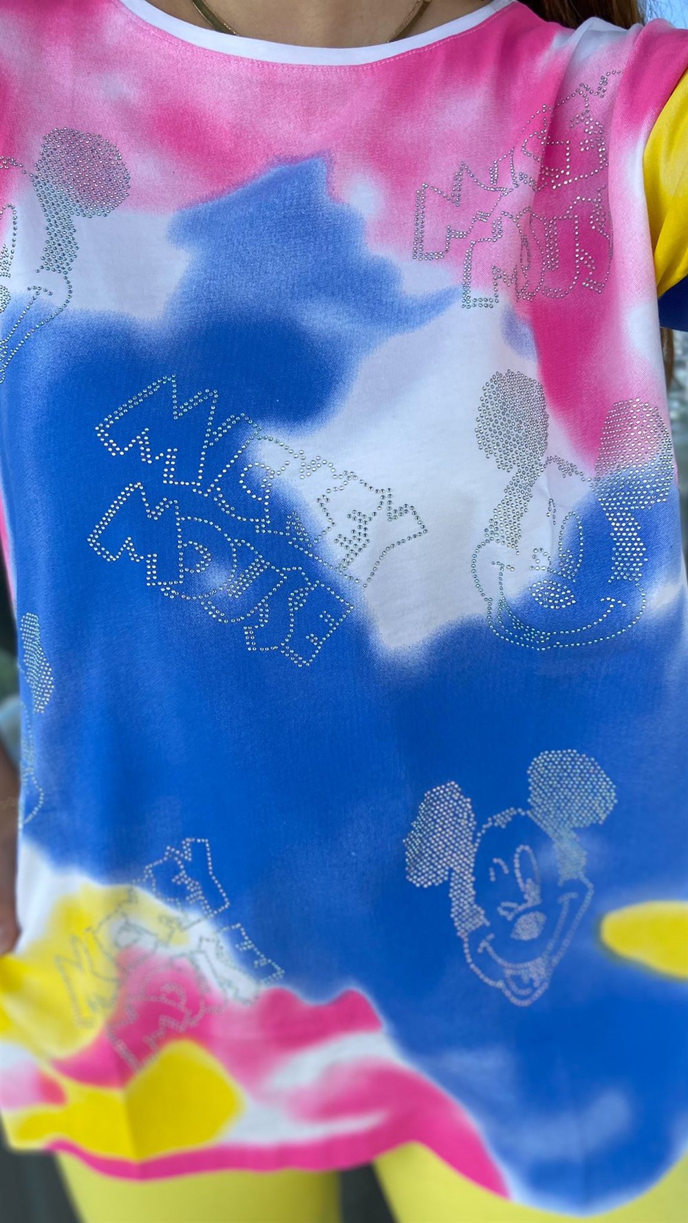 Mickey Renkli Tshirt