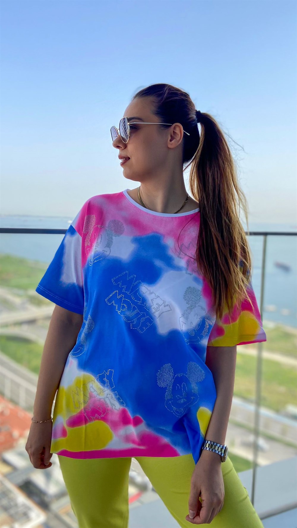Mickey Renkli Tshirt