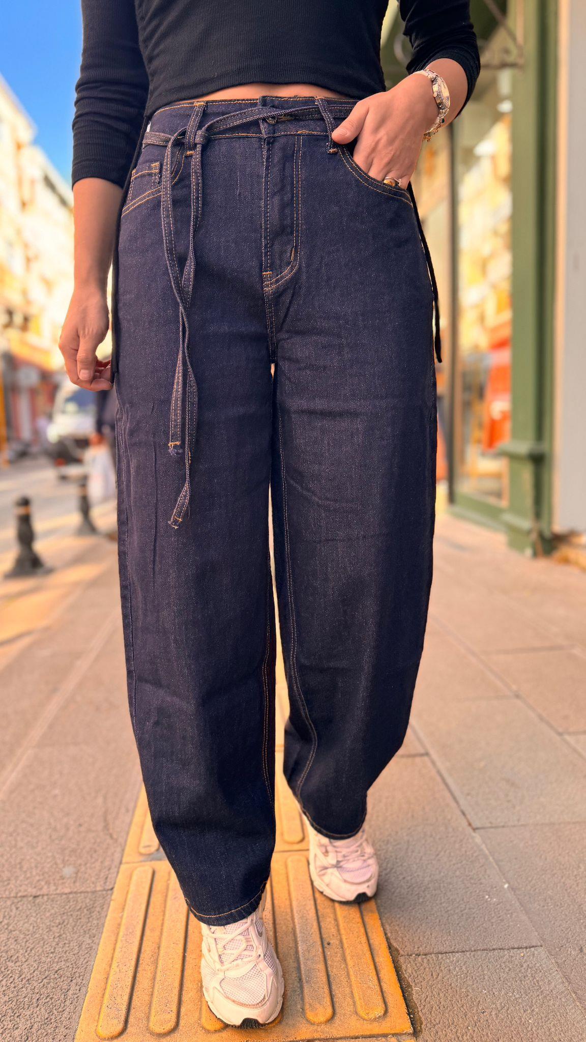 Mom Fit İthal Jean