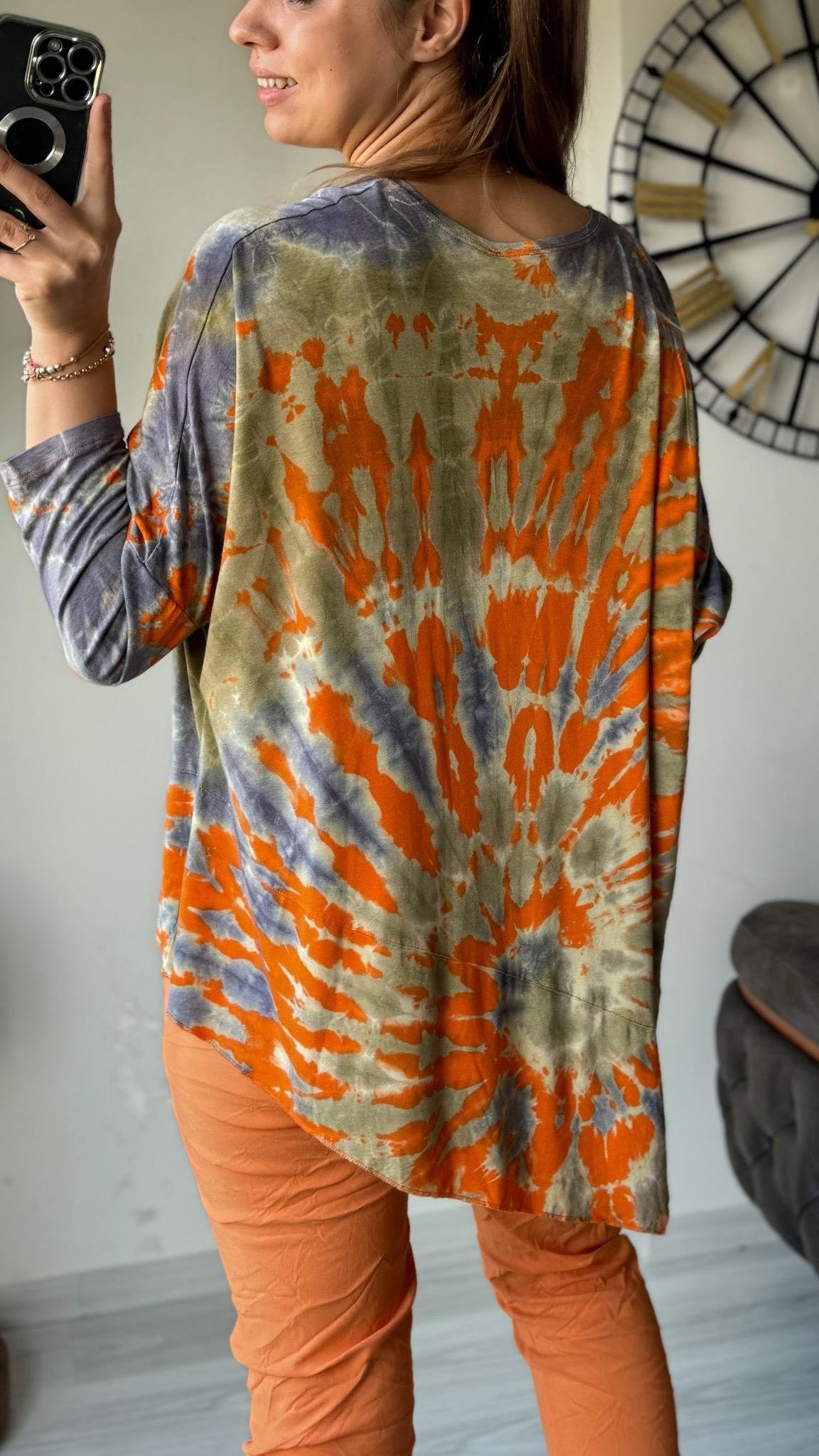 Pamuk Penye Bluz Batik