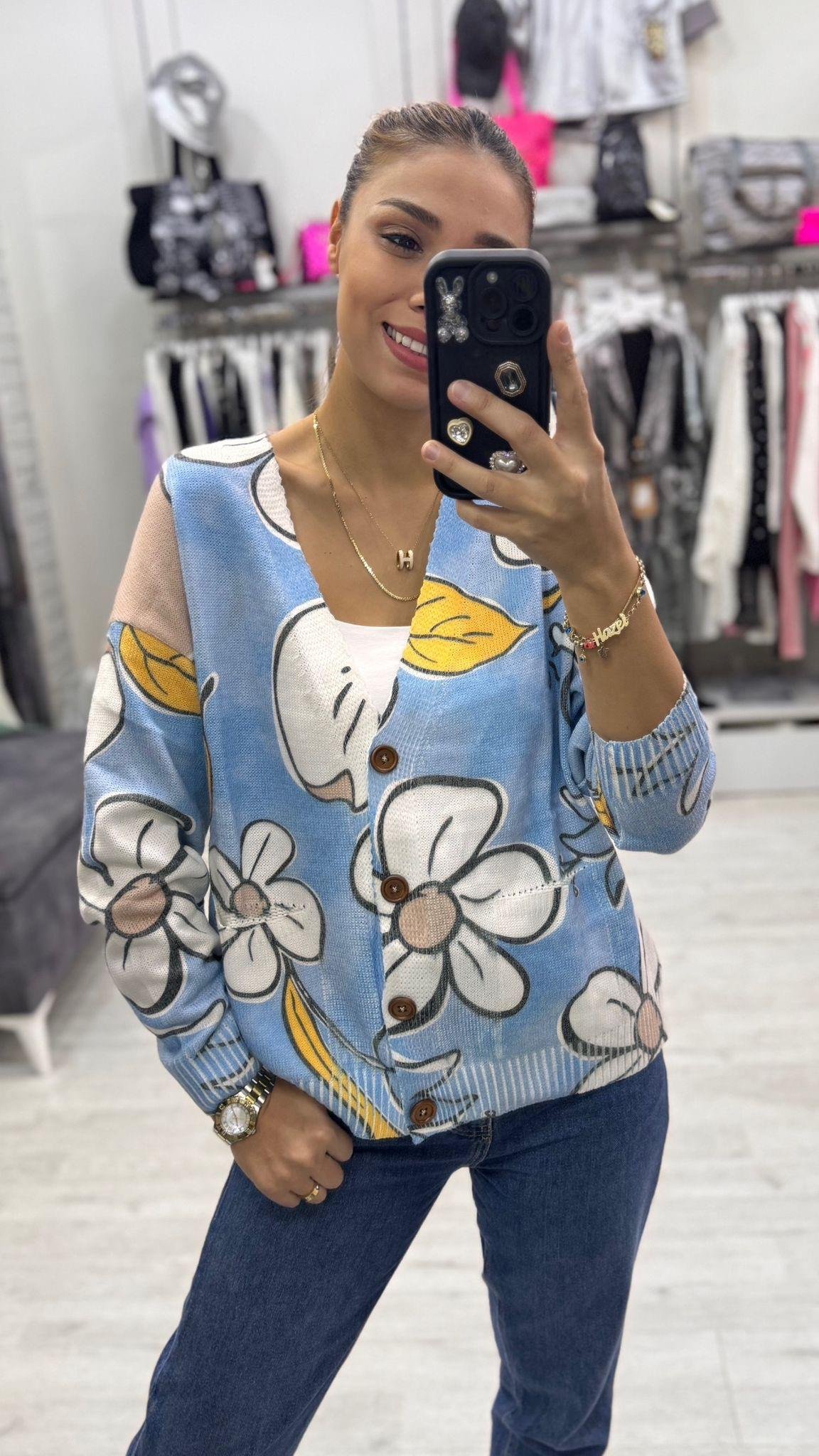 Papatya Desen Hırka 