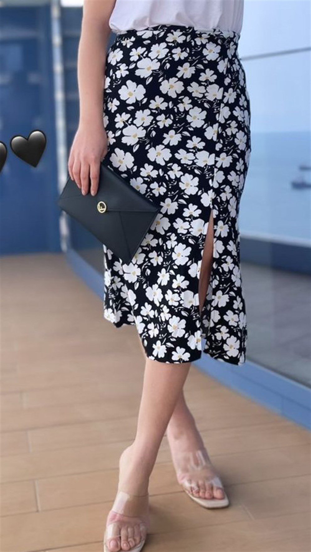 Papatyalı Etek 