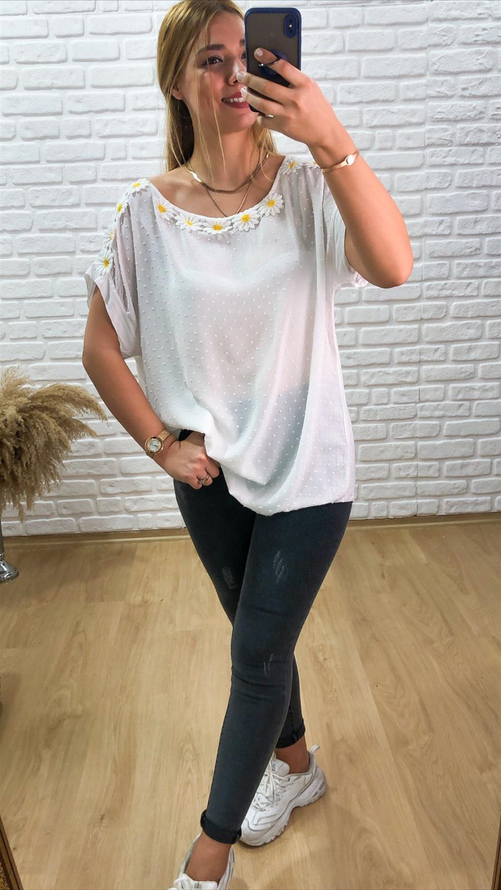 Papatyalı İthal Bluz