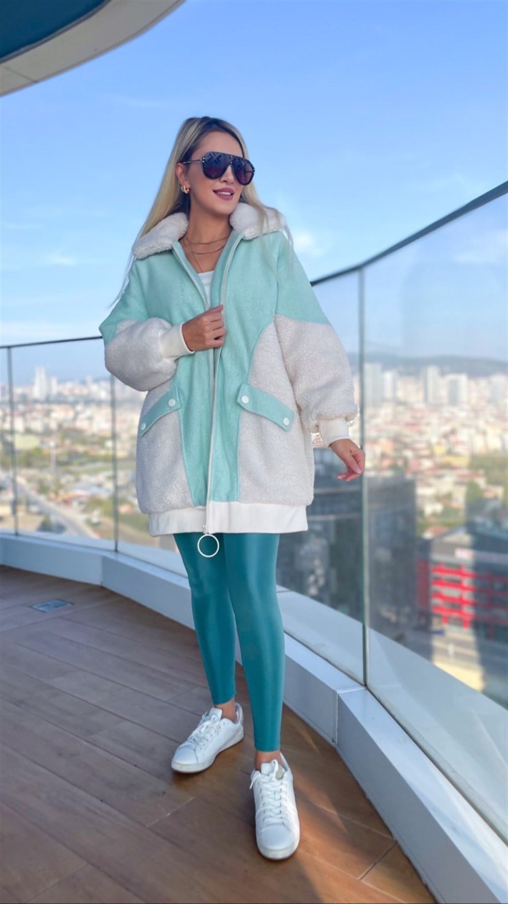 Peluş Mint Mont
