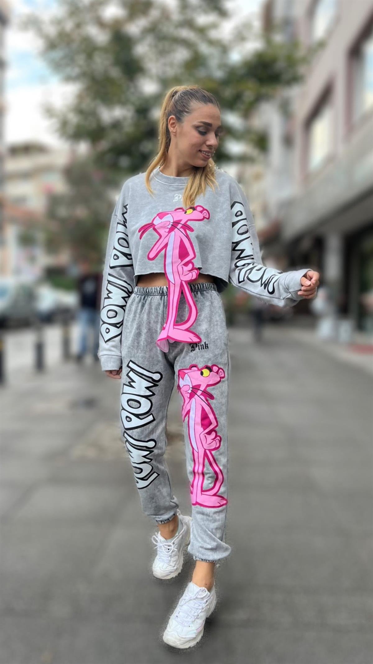 Pembe Panter Eşofman Takımı