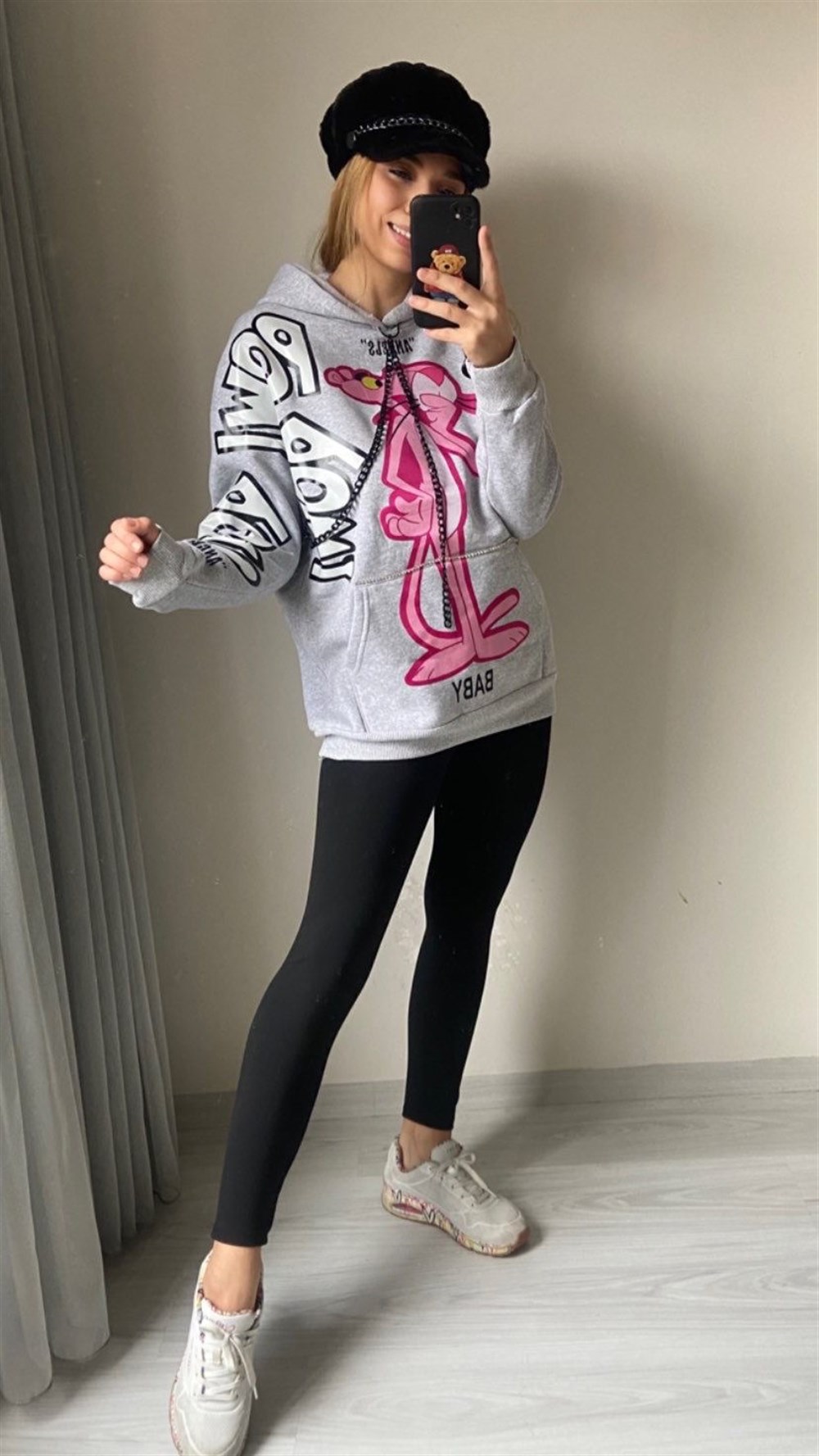 Pembe Panter Sweat