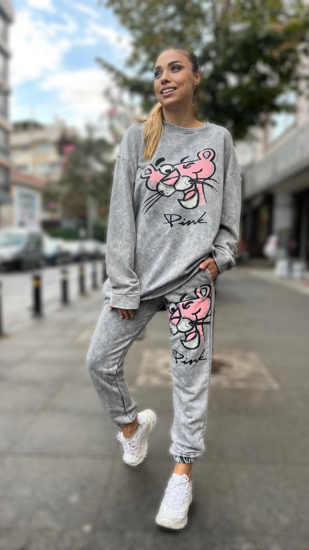 Pembe Panter Sweatshirt