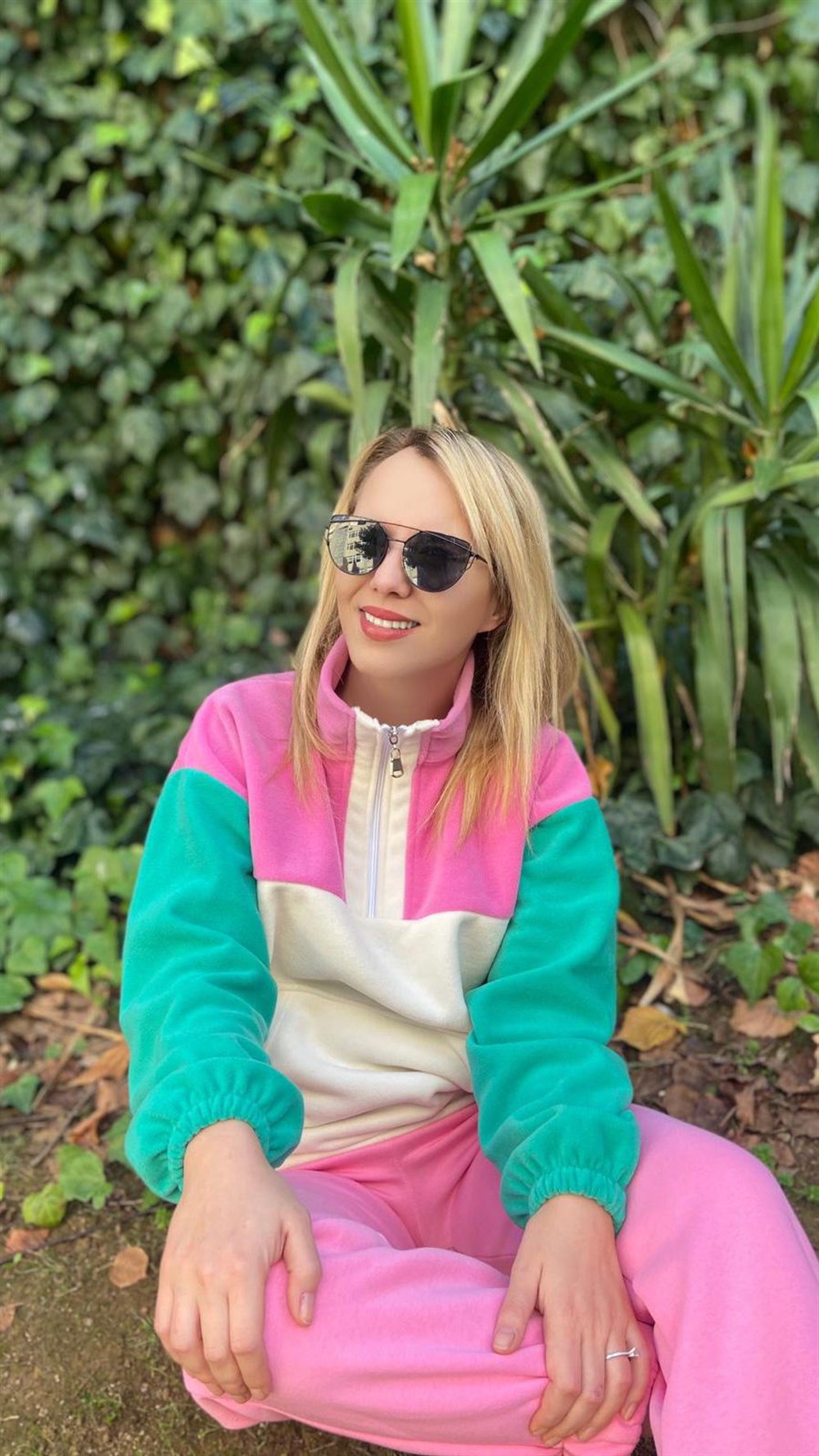 Polar Pembe Sweat