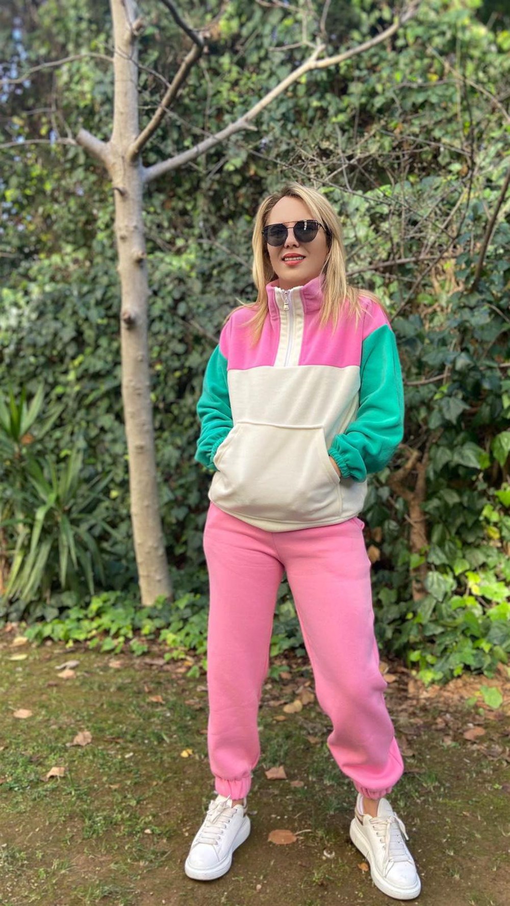 Polar Pembe Sweat