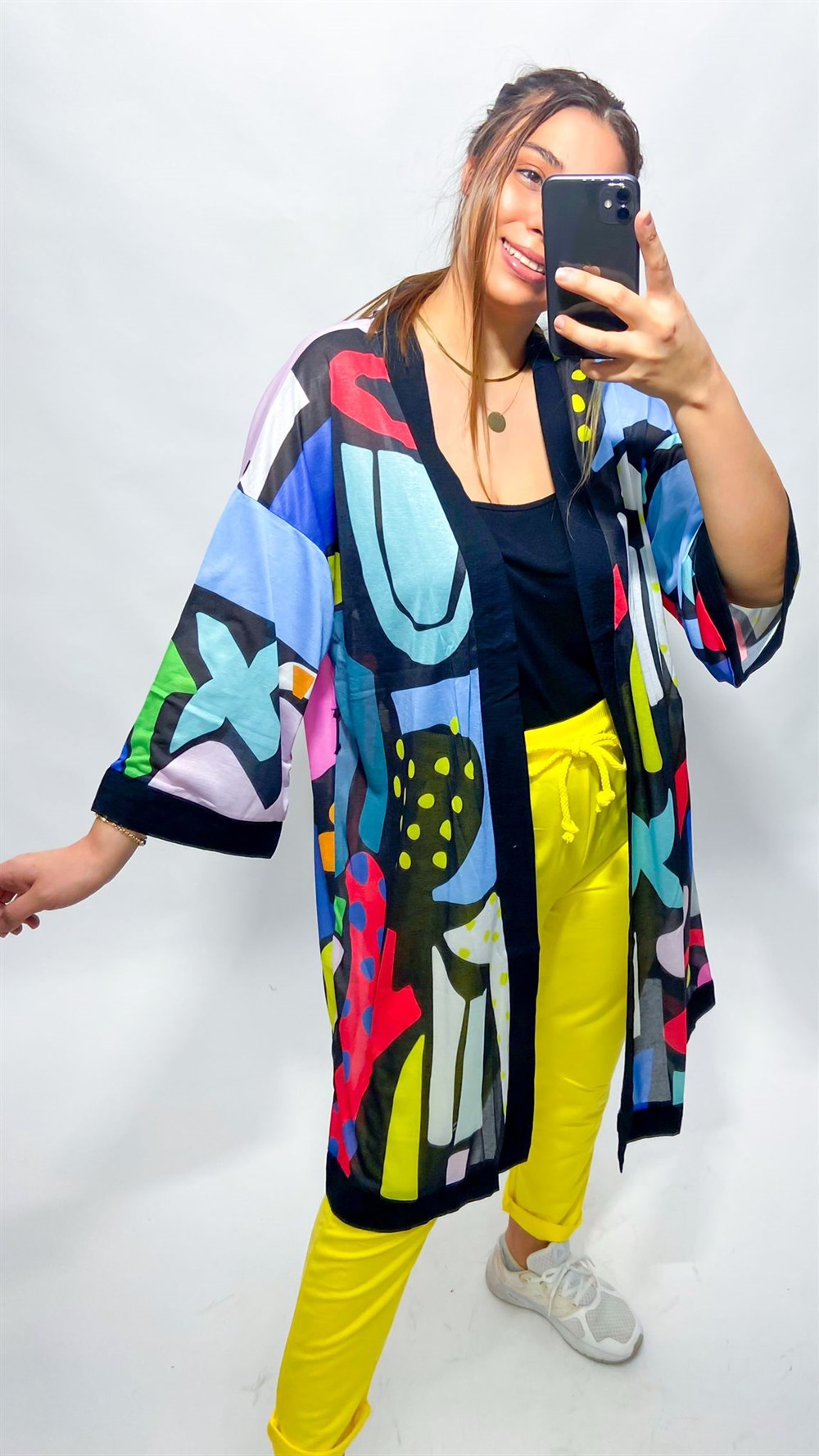 Renkli Kimono 