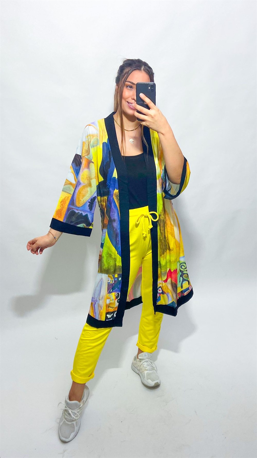 Renkli Kimono 