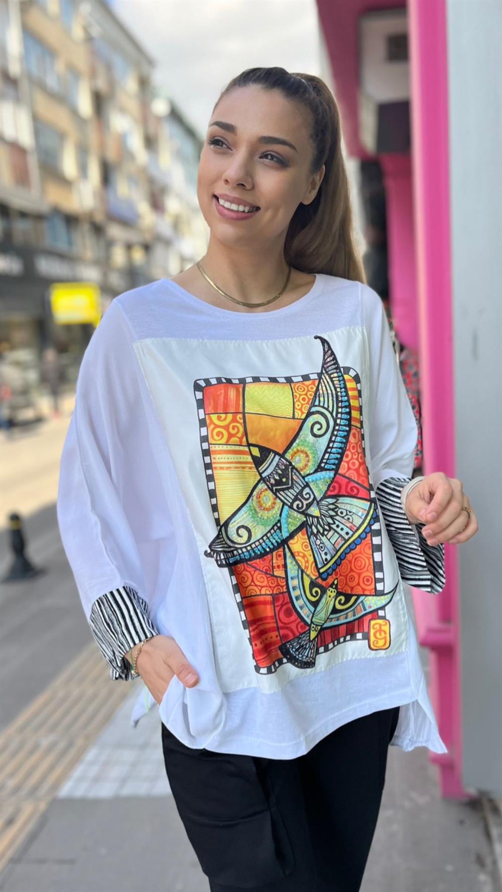 Renkli Tshirt