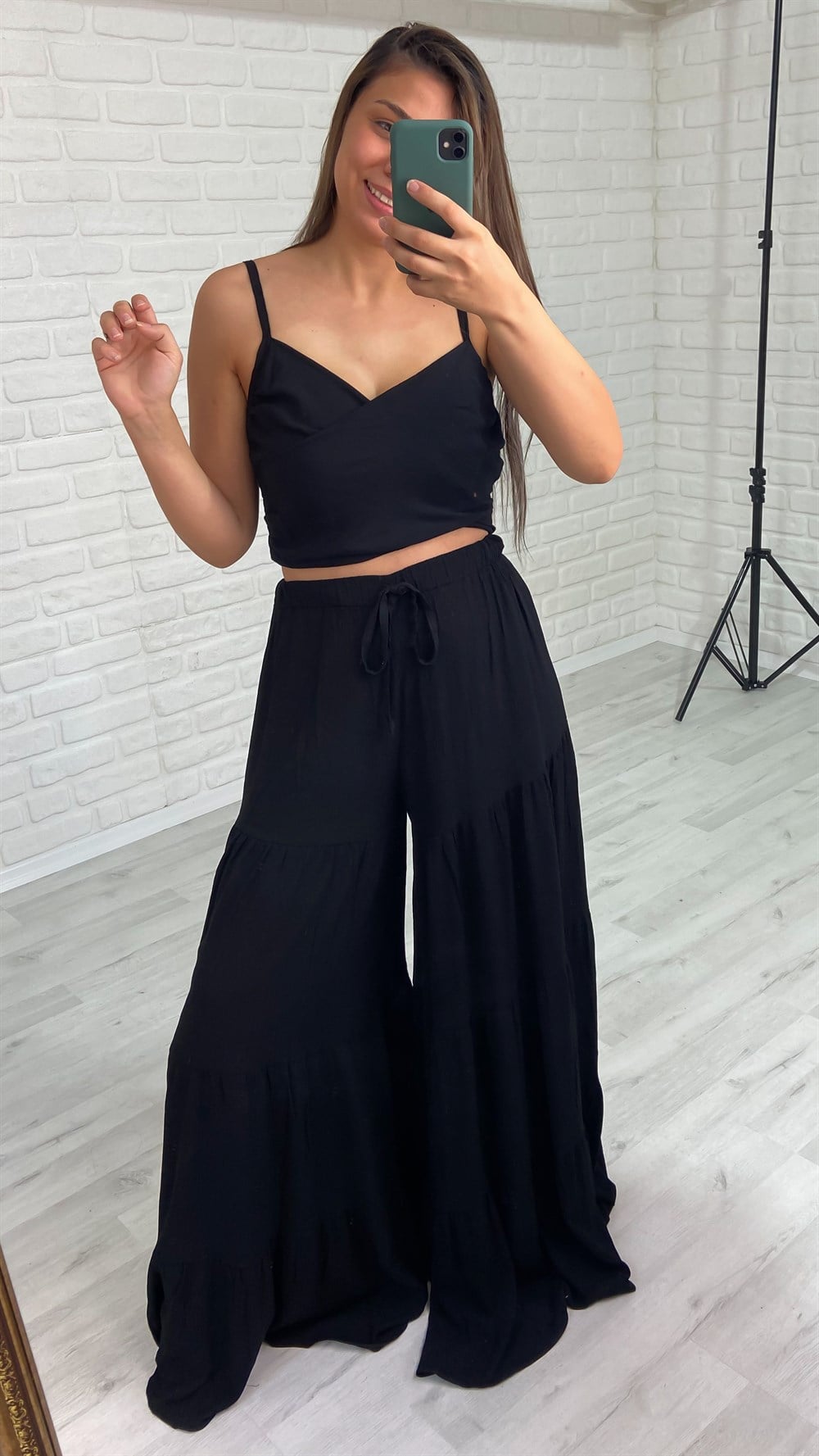 Salaş Büstiyer Pantolon Takım