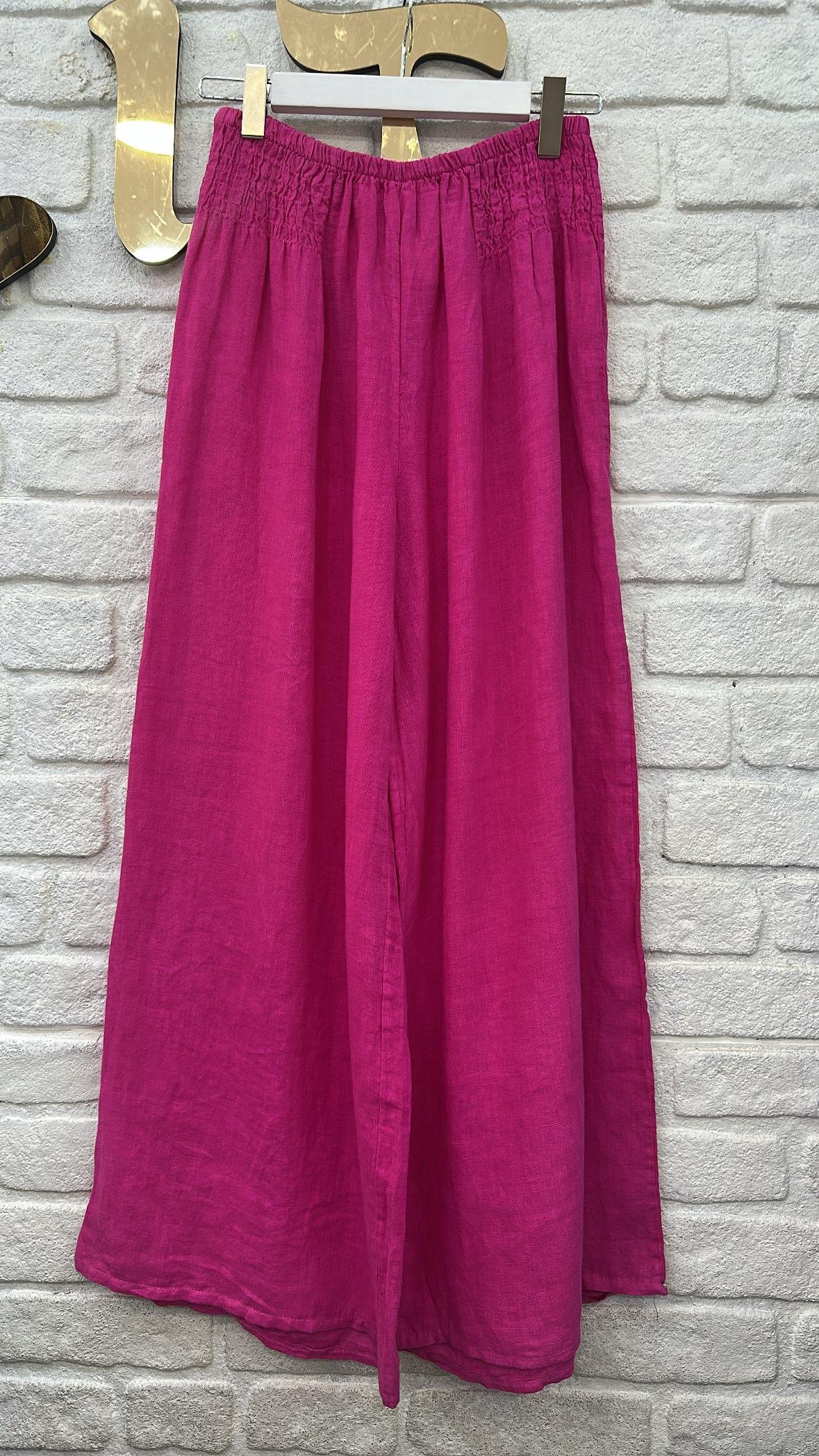 Salaş Pantolon Pembe 