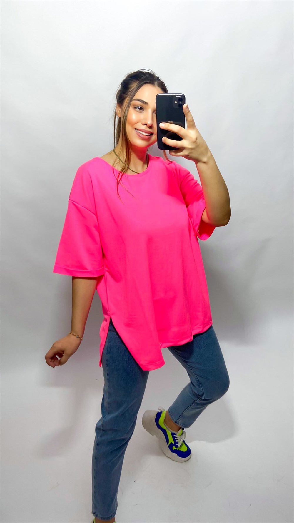 Salaş Renkli Tshirt