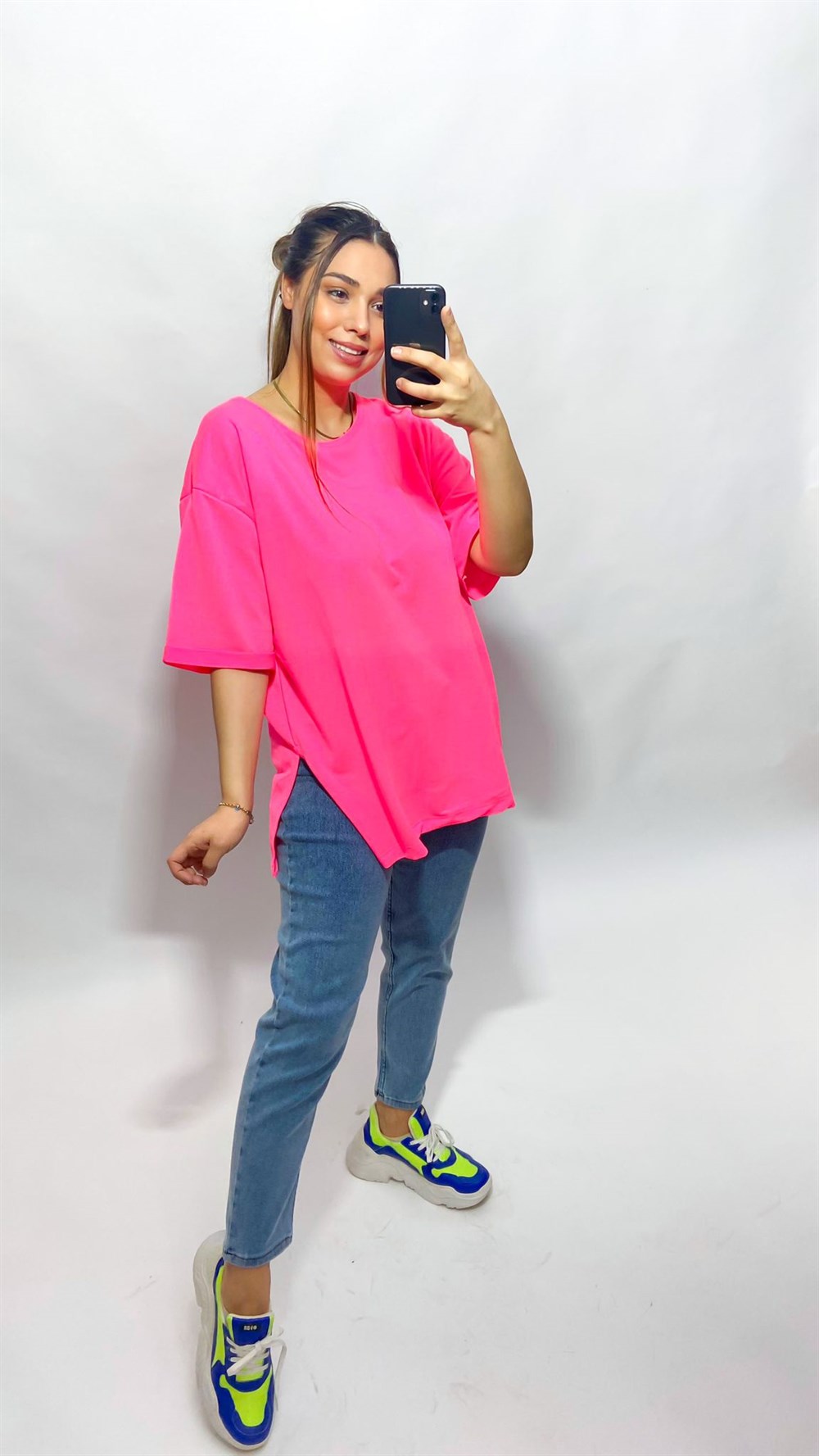 Salaş Renkli Tshirt