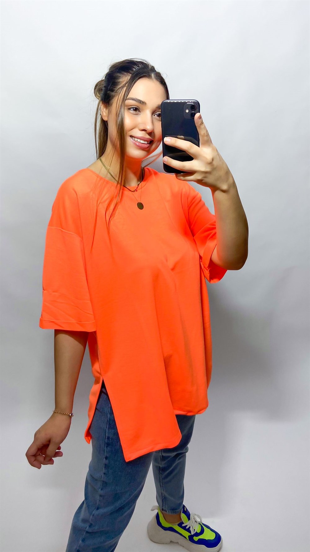 Salaş Renkli Tshirt