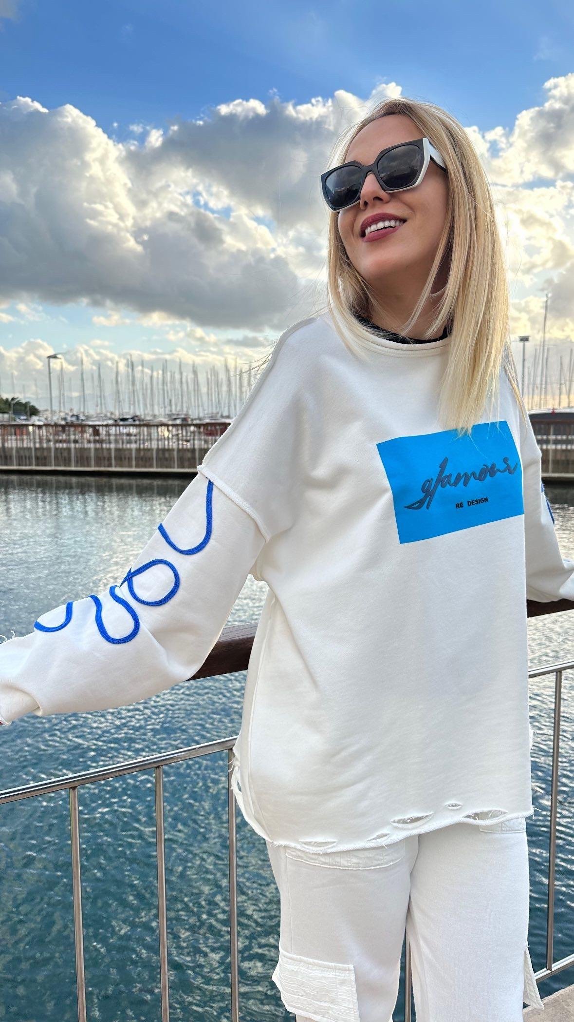 Salaş Yazılı Sweatshirt-2