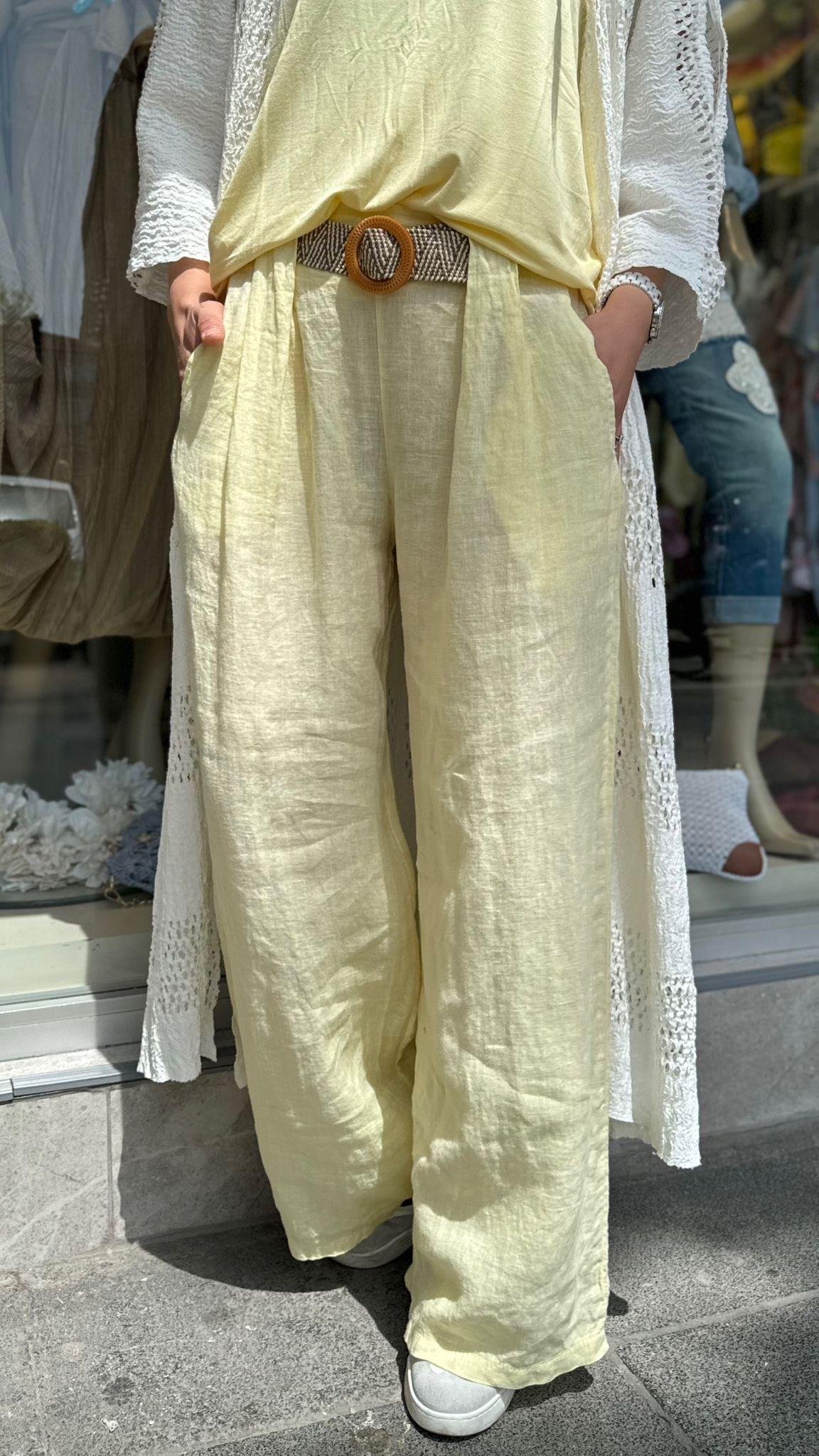Sari İthal Pantolon