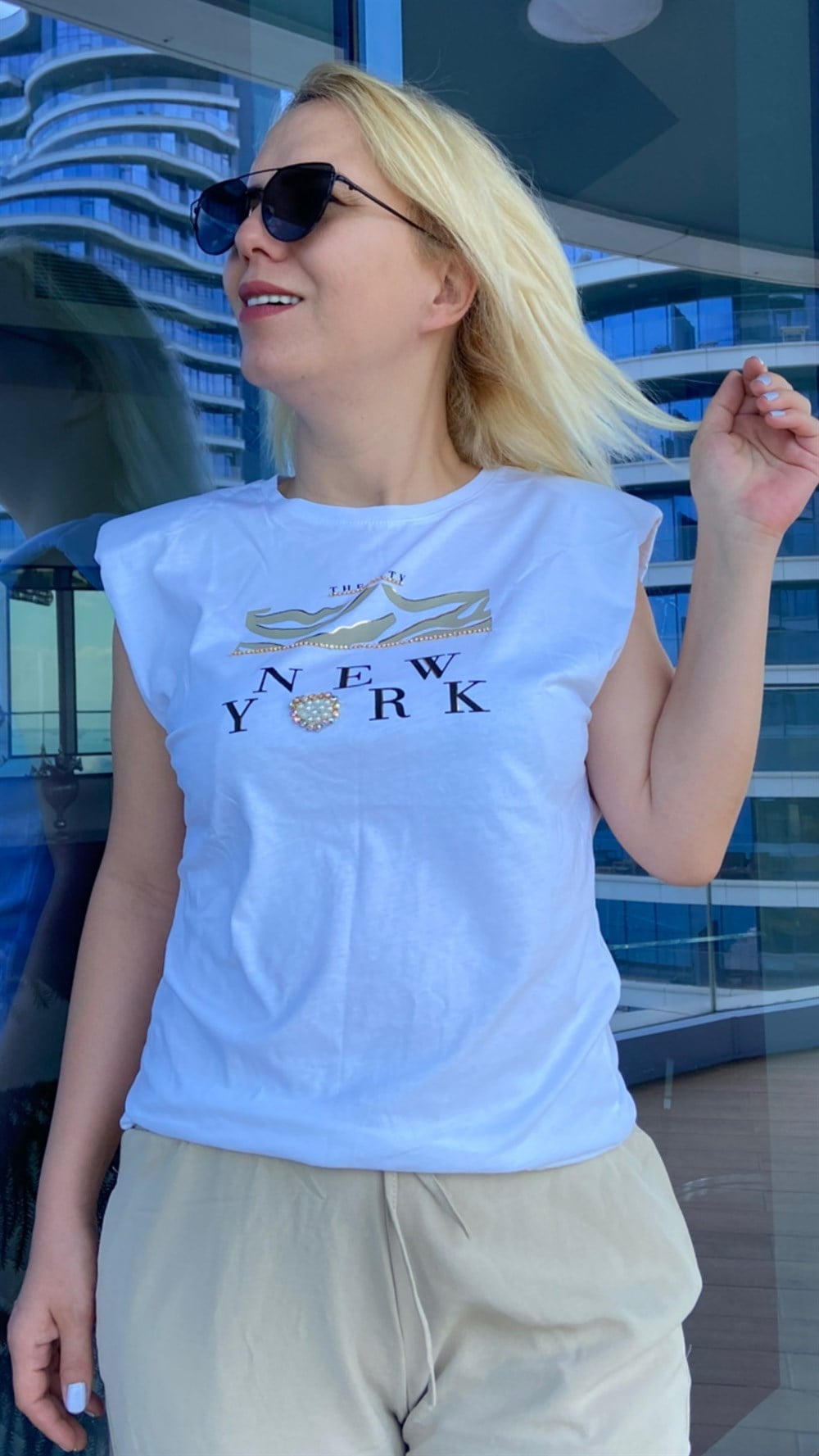 Taş Baskılı Tshirt