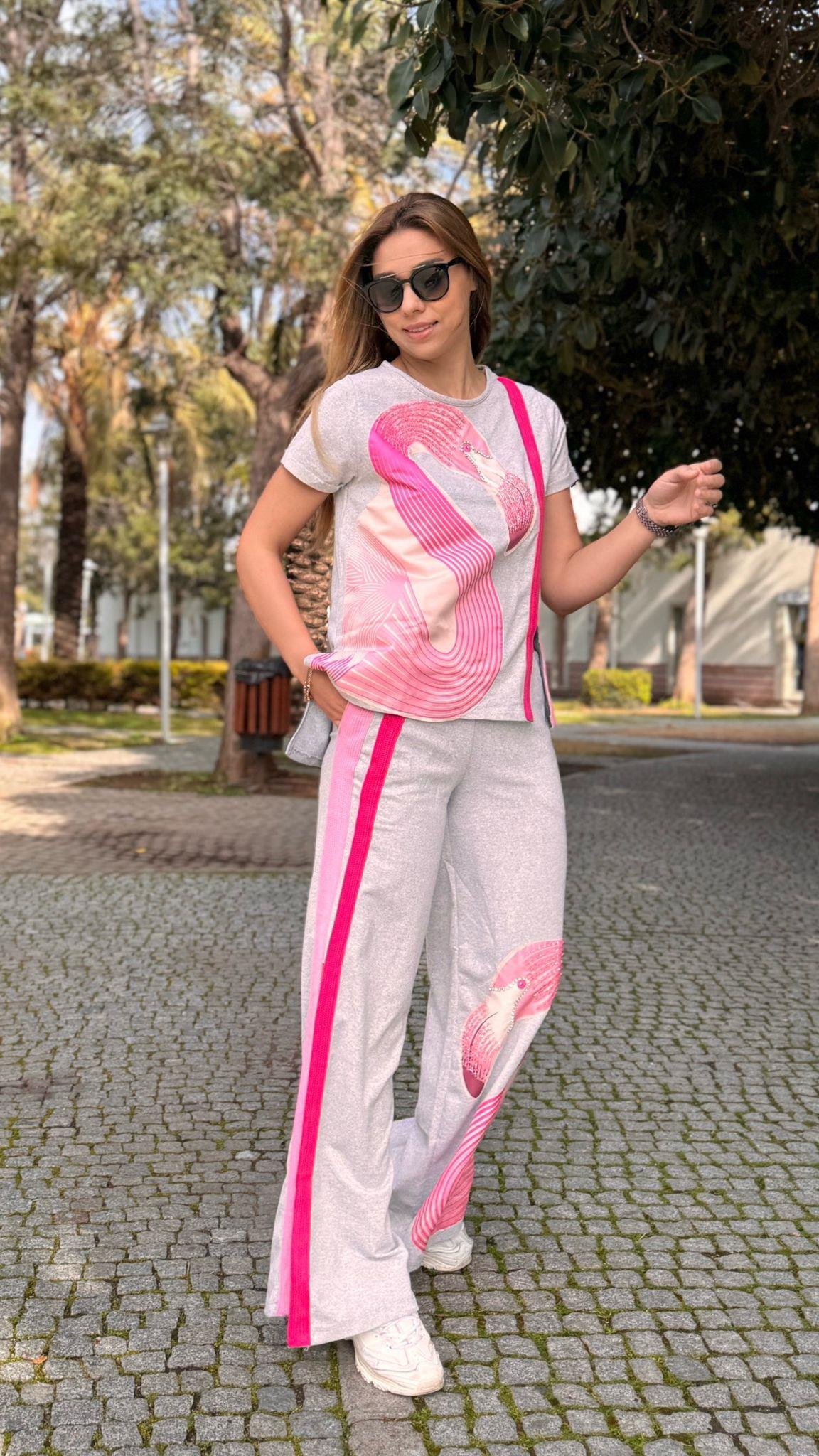 Tasarım Flamingo Tshirt