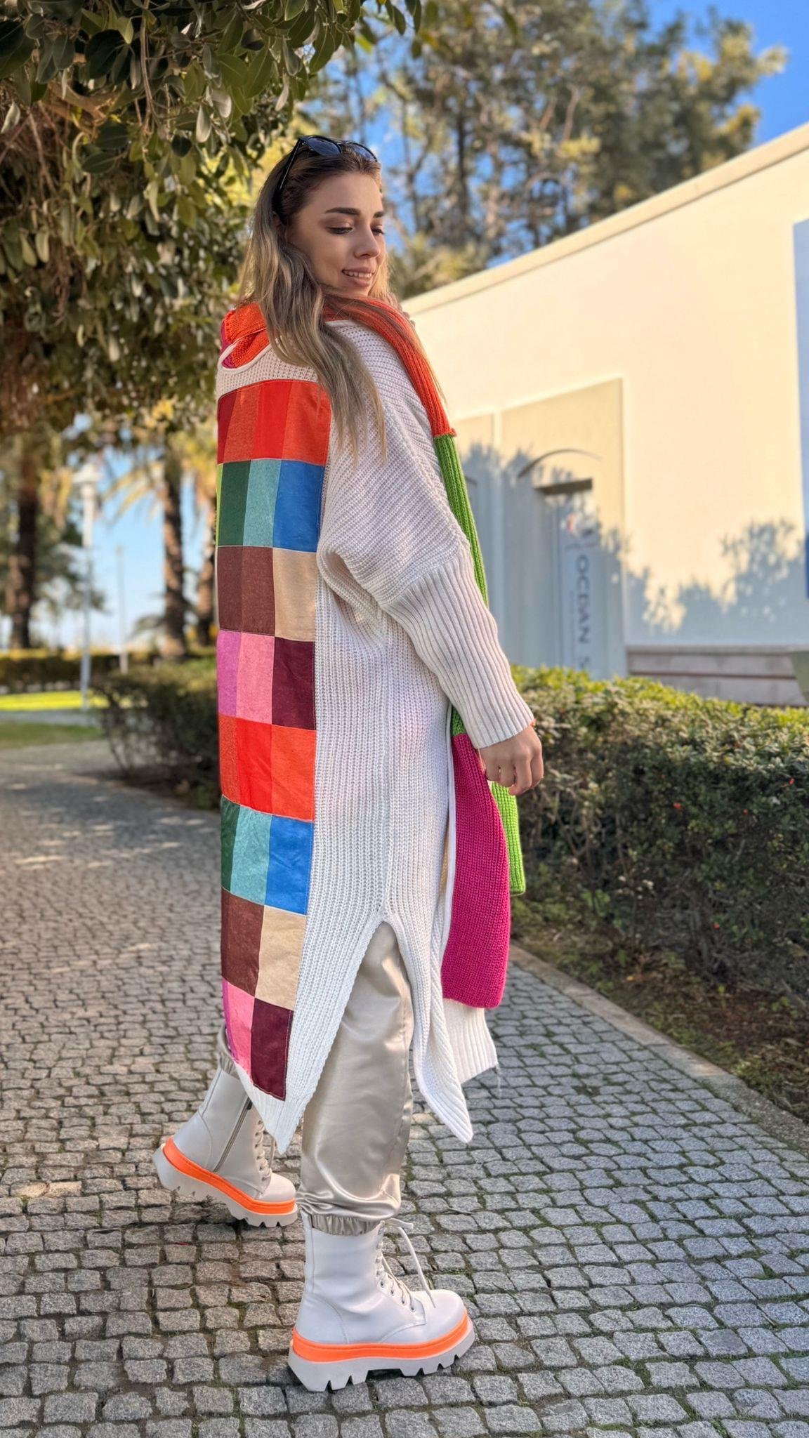 Tasarım Hırka Renkli-2