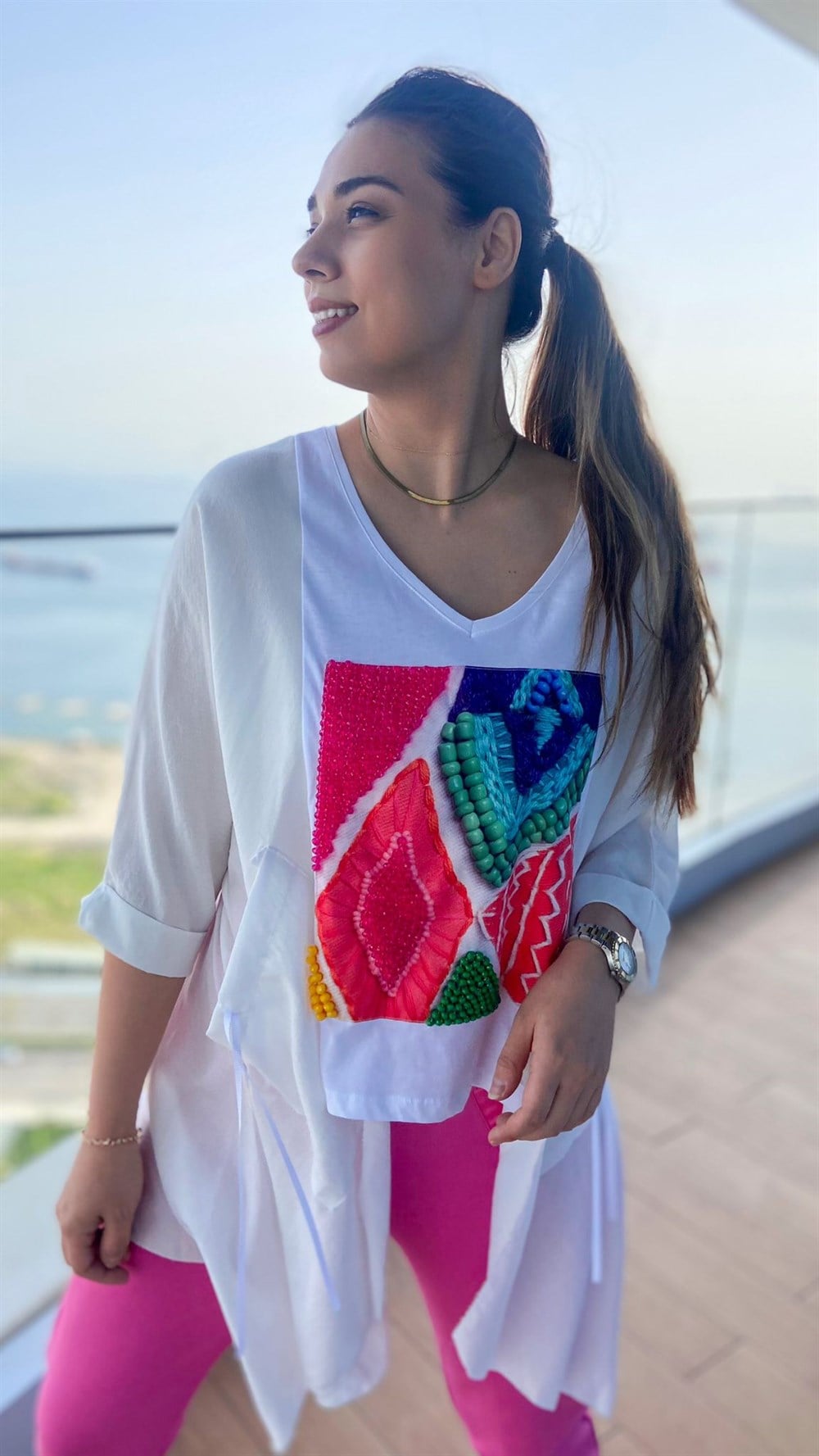 Tasarım Renkli Tshirt