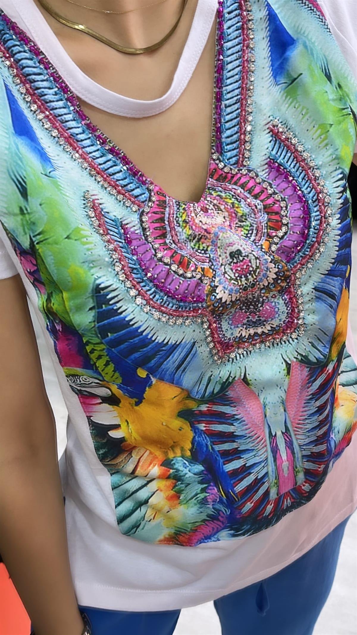 Tasarım Taşlı tshirt