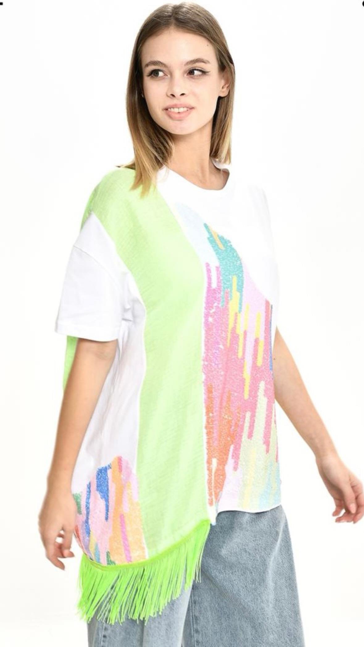 Tasarım Tshirt Püsküllü