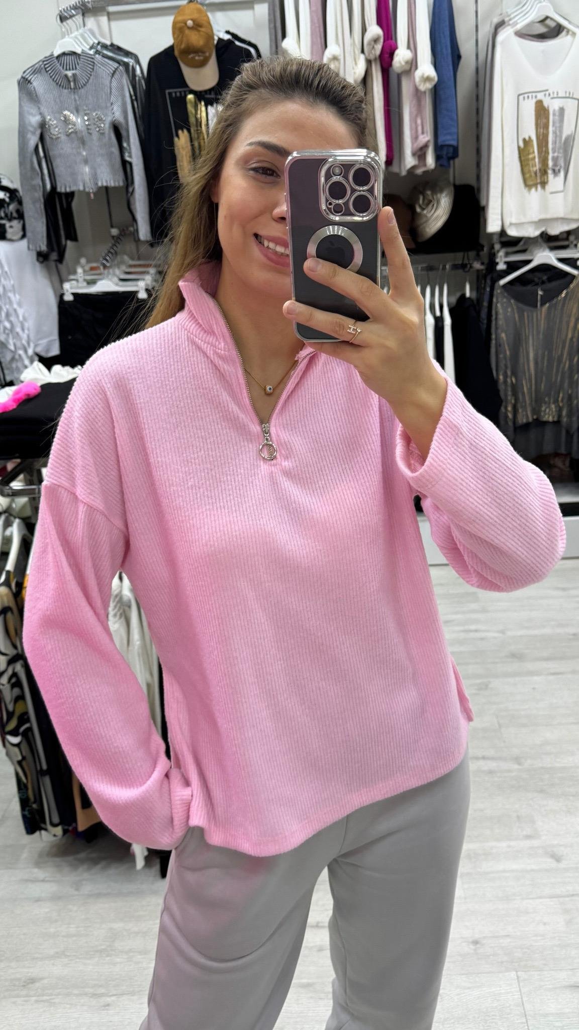 Triko Yumuşacık Pembe