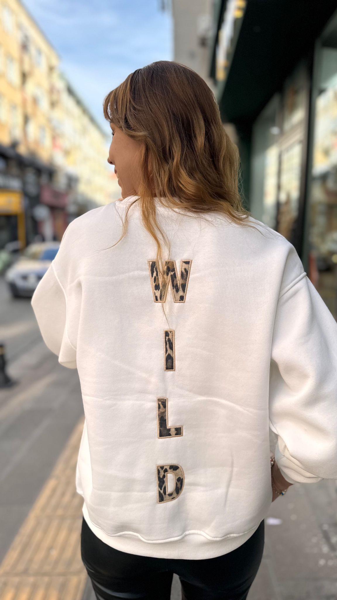 Wıld Fermuarlı Sweat