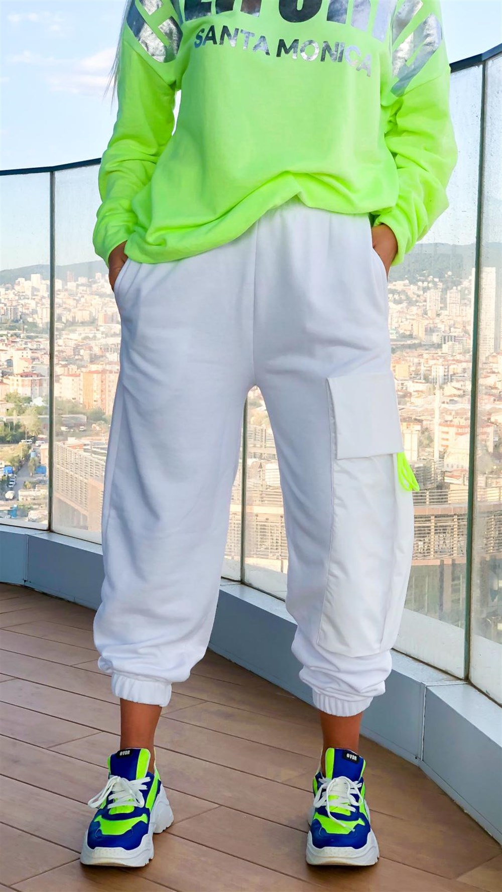 Yan Cep Eşofman Alt