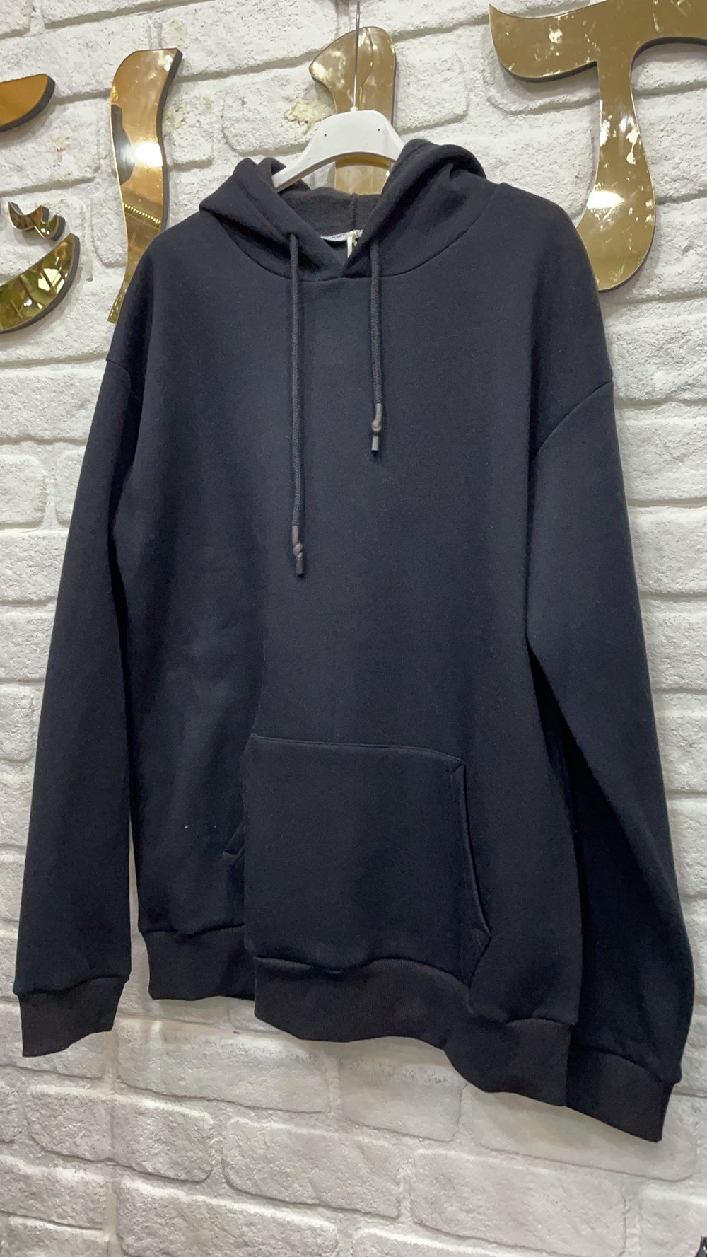 Yandan Cepli Kapşonlu Sweat