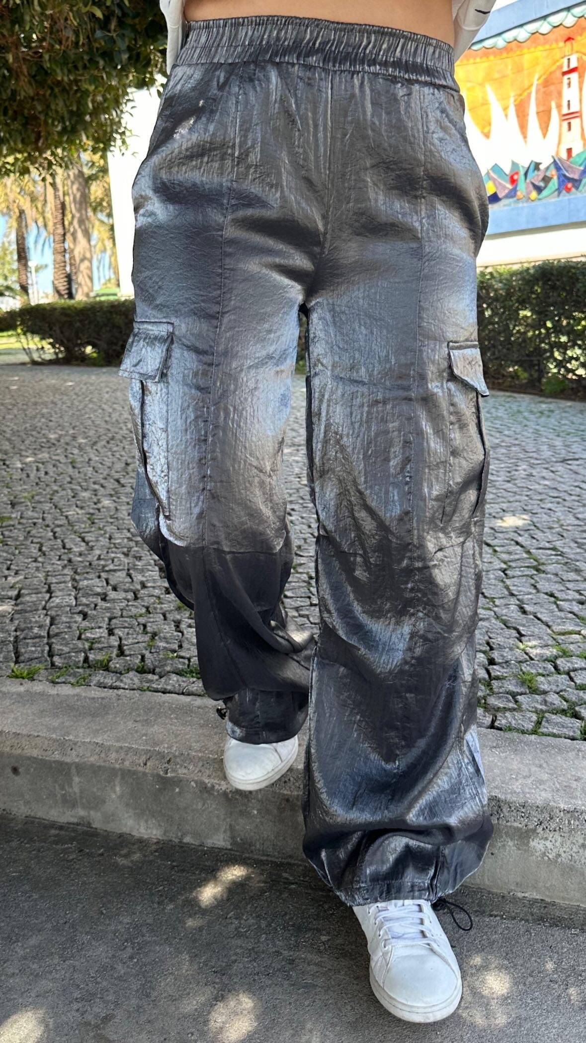 Yanı Cepli Pantolon 